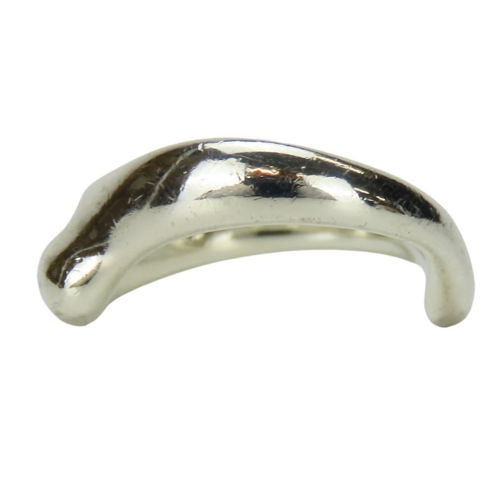 Tiffany & Co. Tiffany & Co Tiffany&Co. Curved Wave Heart Silver925 Ring Metal Ring Size ONE SIZE - 3 Thumbnail
