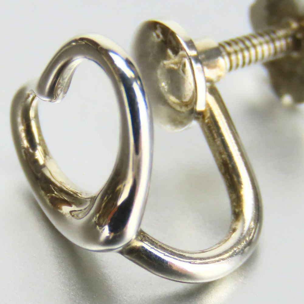 Tiffany & Co. Tiffany & Co Tiffany&Co. Open Heart Earrings Metal Earrings Size ONE SIZE - 6 Thumbnail