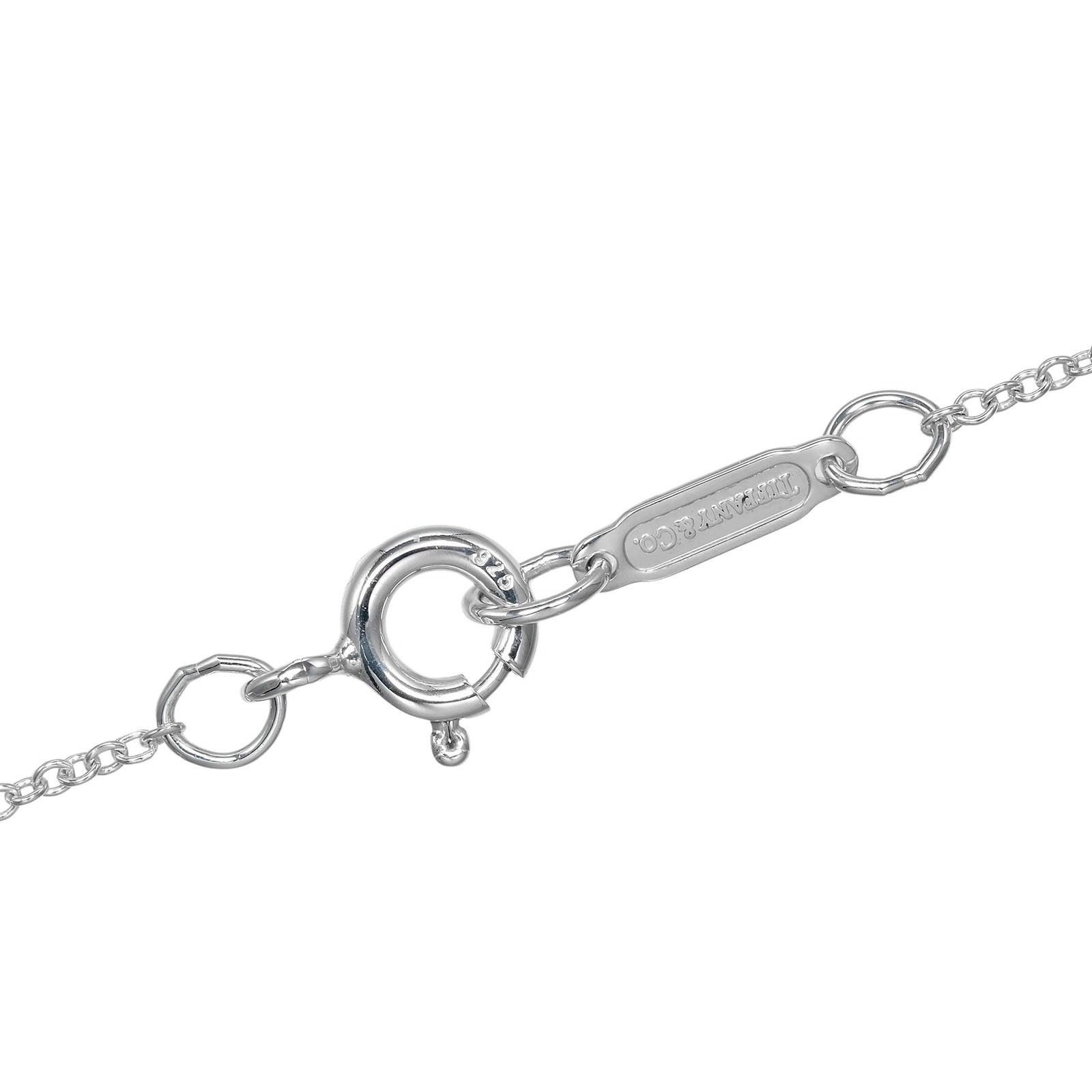 Tiffany & Co. Tiffany & Co Tiffany&Co. Signature Silver 925 Necklace Metal Necklace Size ONE SIZE - 7 Thumbnail