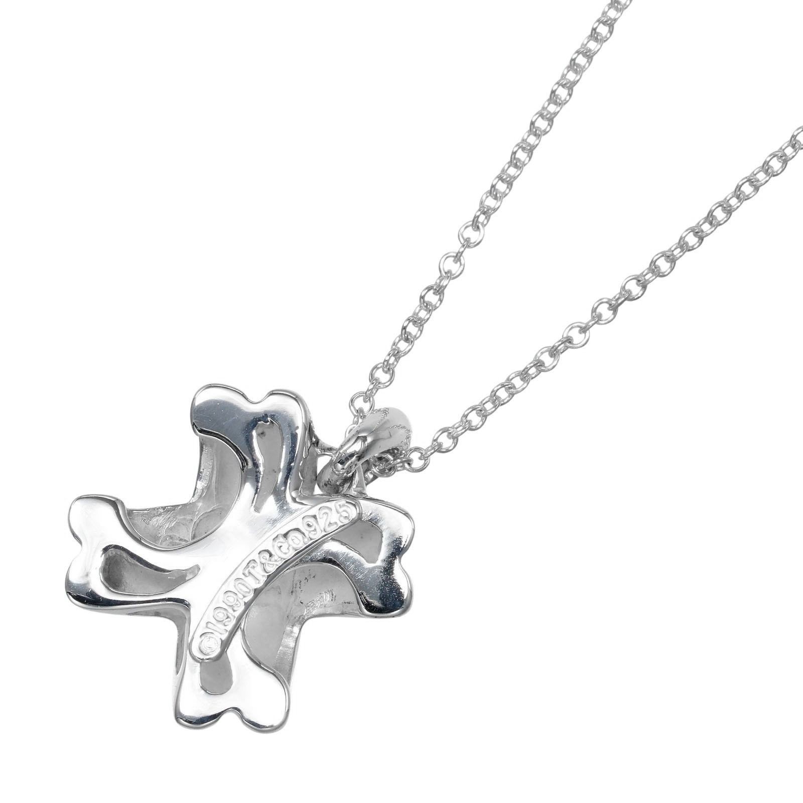 Tiffany & Co. Tiffany & Co Tiffany&Co. Signature Silver 925 Necklace Metal Necklace Size ONE SIZE - 3 Thumbnail