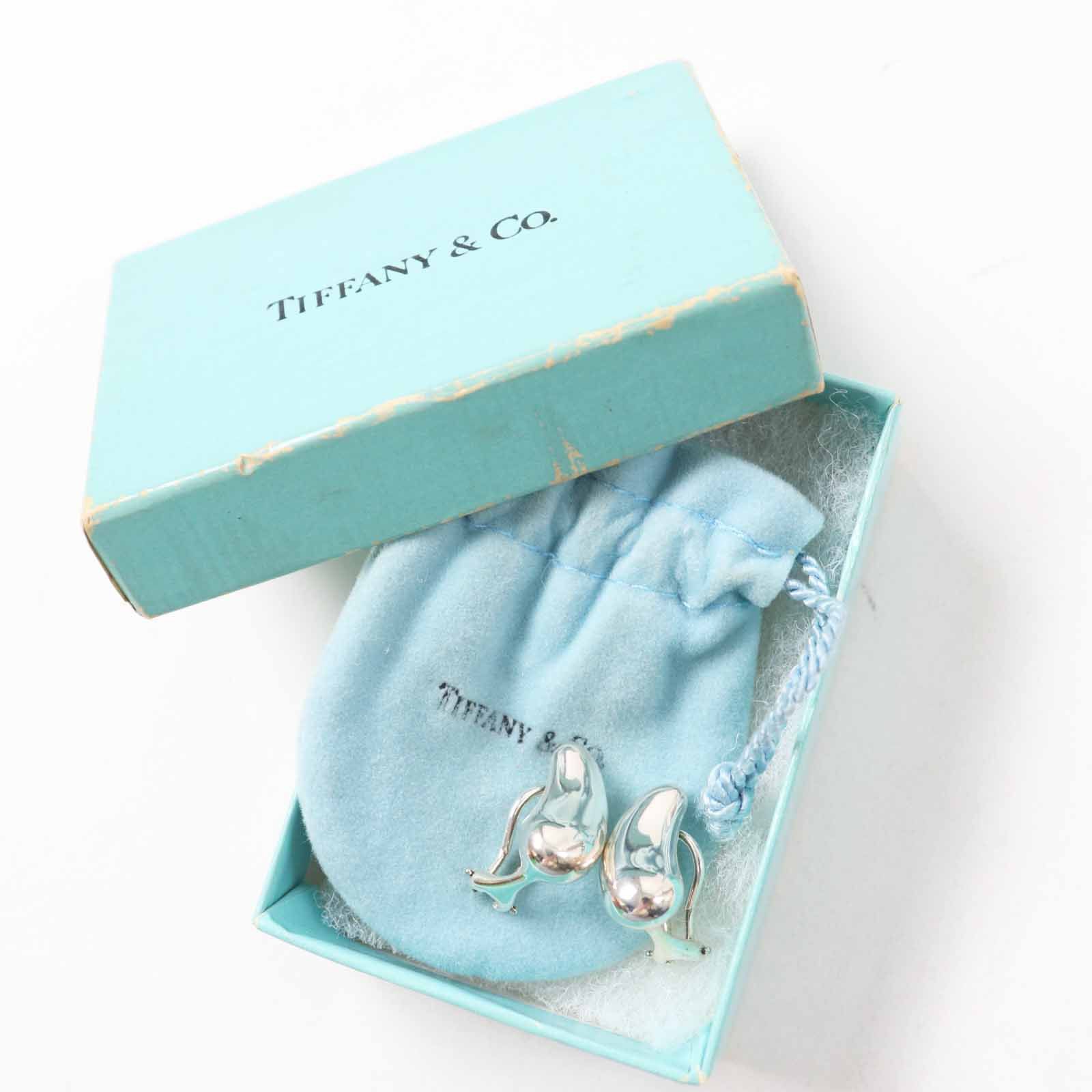 Tiffany & Co. Tiffany & Co Tiffany&Co. Bean Earring Silver Earring Metal Earrings Size ONE SIZE - 2 Thumbnail