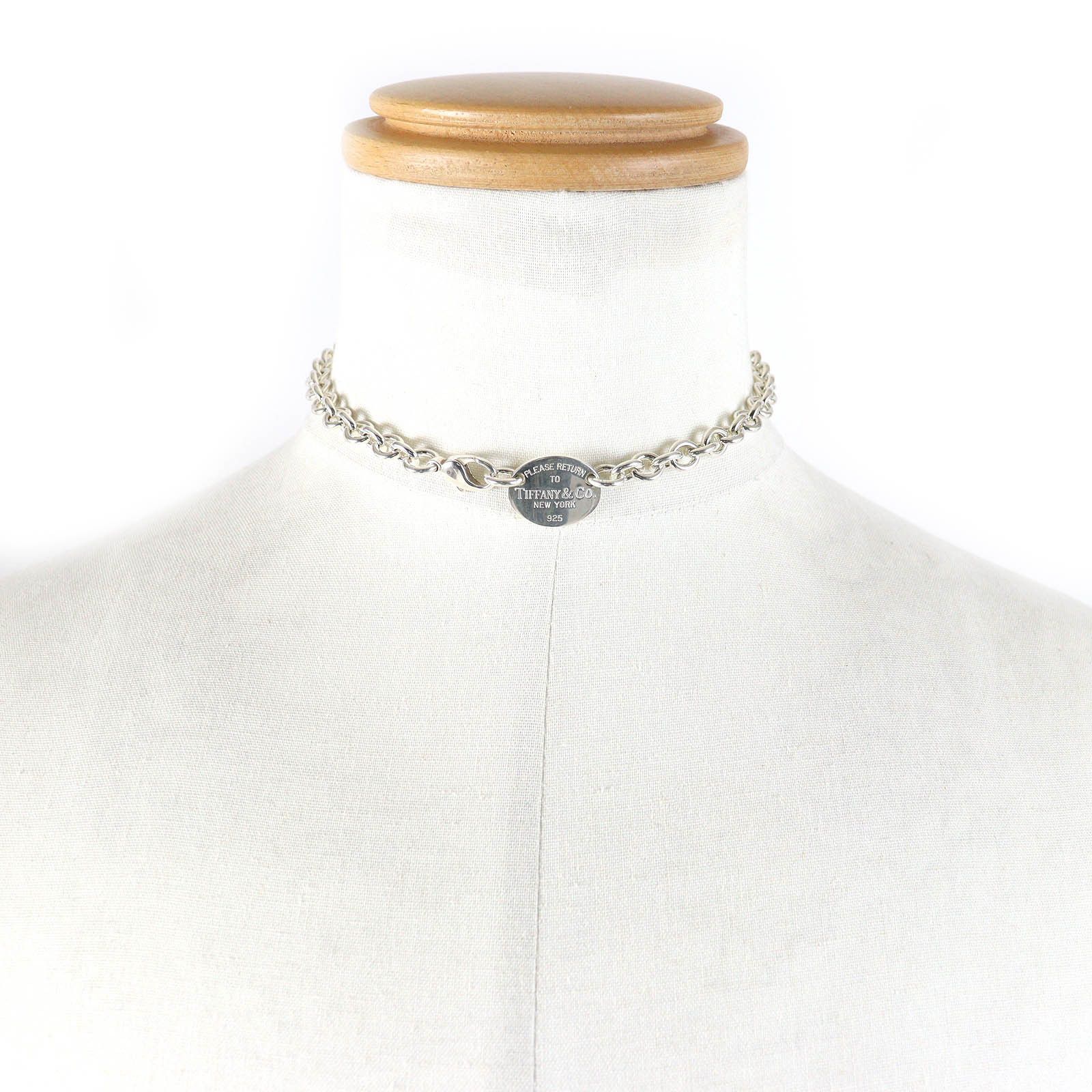 Tiffany & Co. Tiffany & Co Tiffany & Co. Return to Tiffany & Co. SV925 Necklace Metal Necklace Size ONE SIZE - 3 Thumbnail