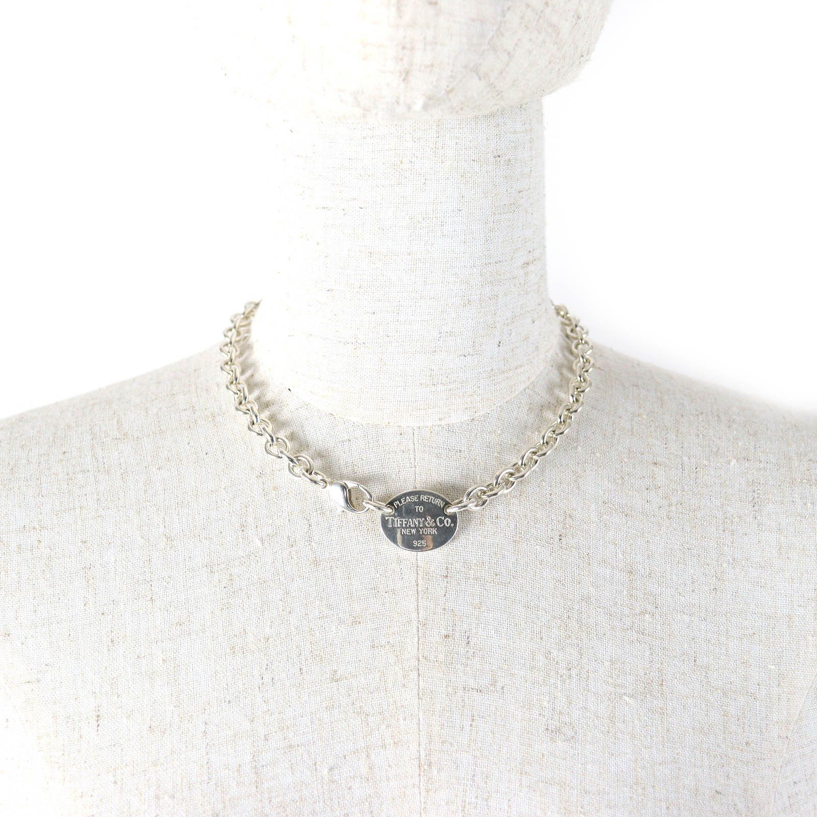 Tiffany & Co. Tiffany & Co Tiffany & Co. Return to Tiffany & Co. SV925 Necklace Metal Necklace Size ONE SIZE - 4 Thumbnail