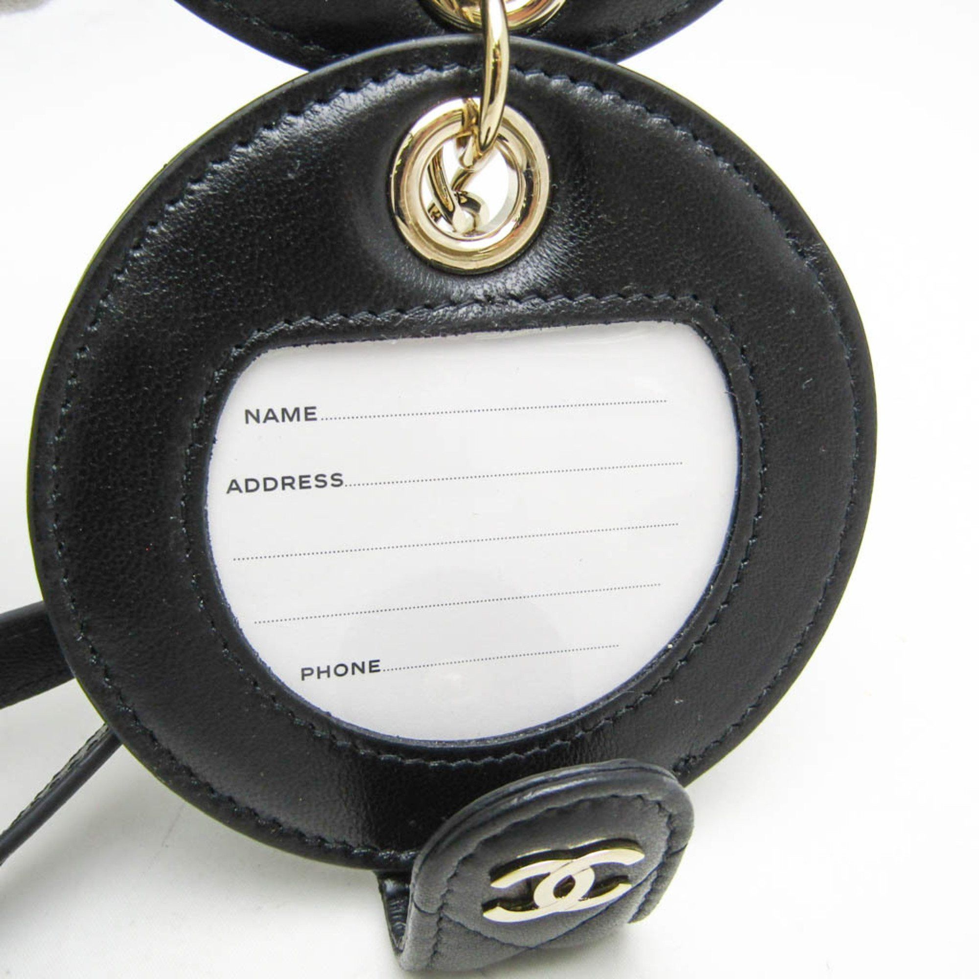 Chanel Chanel Matelasse Women's Name Tag Black Bag Charms Size ONE SIZE - 9 Thumbnail