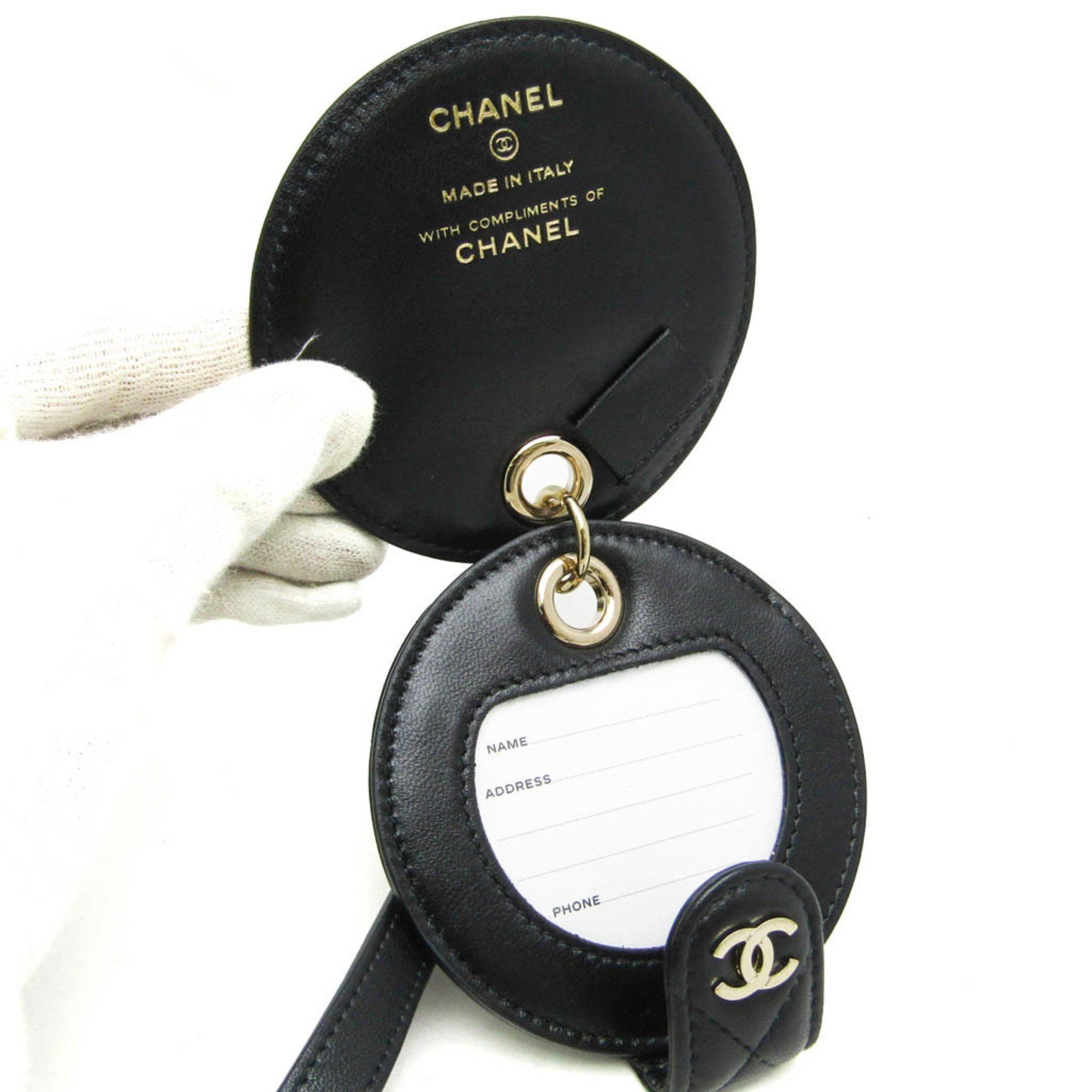 Chanel Chanel Matelasse Women's Name Tag Black Bag Charms Size ONE SIZE - 4 Thumbnail