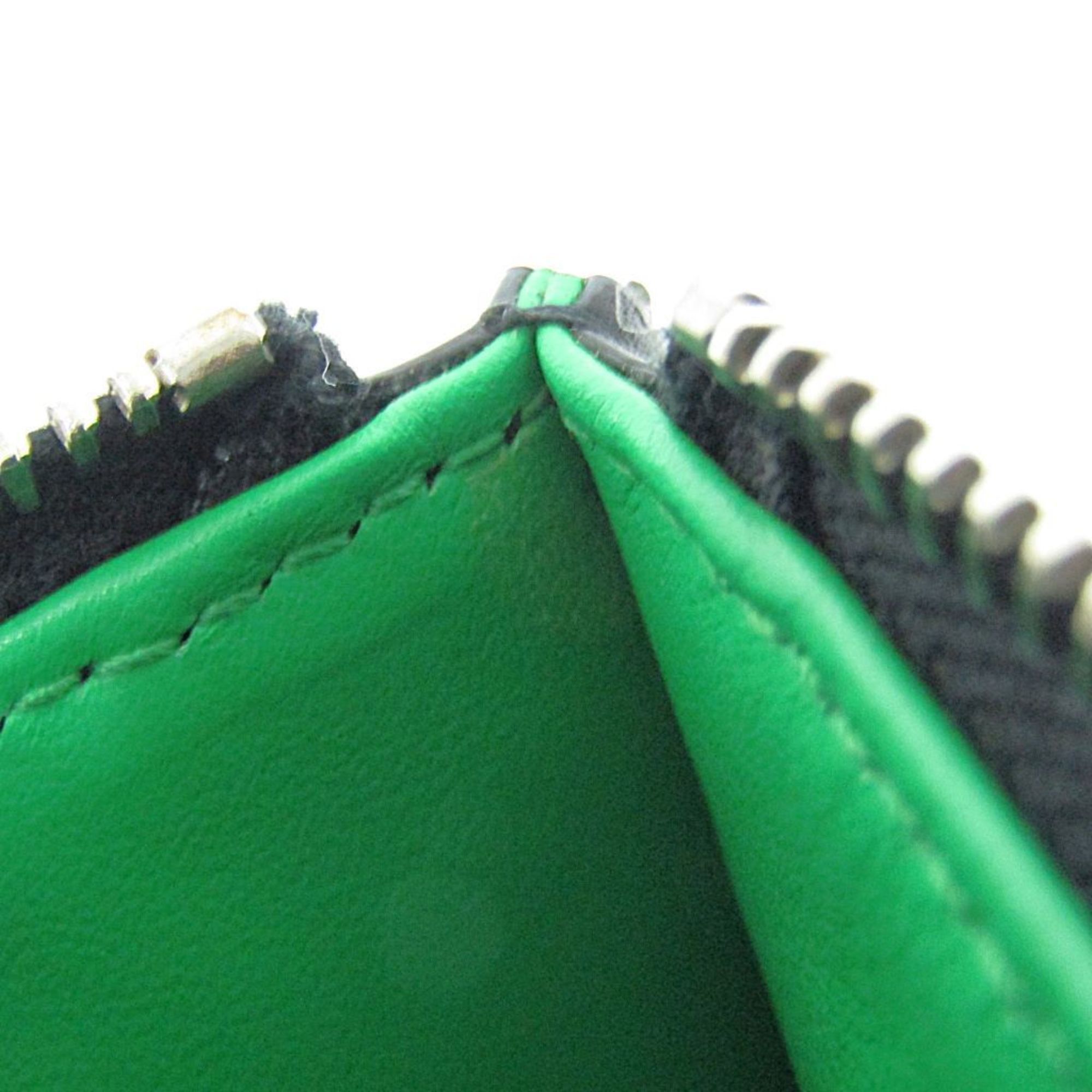 Bottega Veneta Bottega Veneta Maxi Intrecciato Women,Men Leather Coin Purse/coin Case Black Size ONE SIZE - 12 Thumbnail