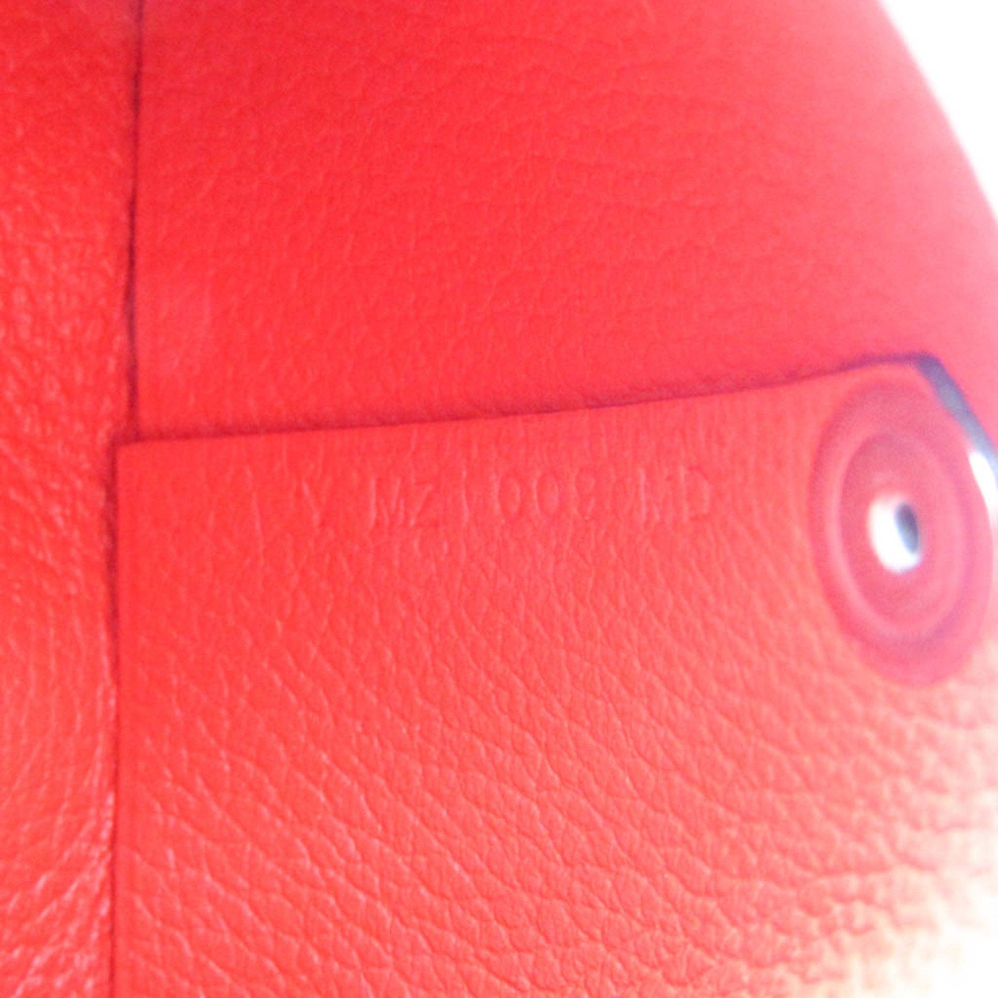 Hermes Hermes Bastia Women's Leather Coin Purse/coin Case Red Color Size ONE SIZE - 8 Thumbnail