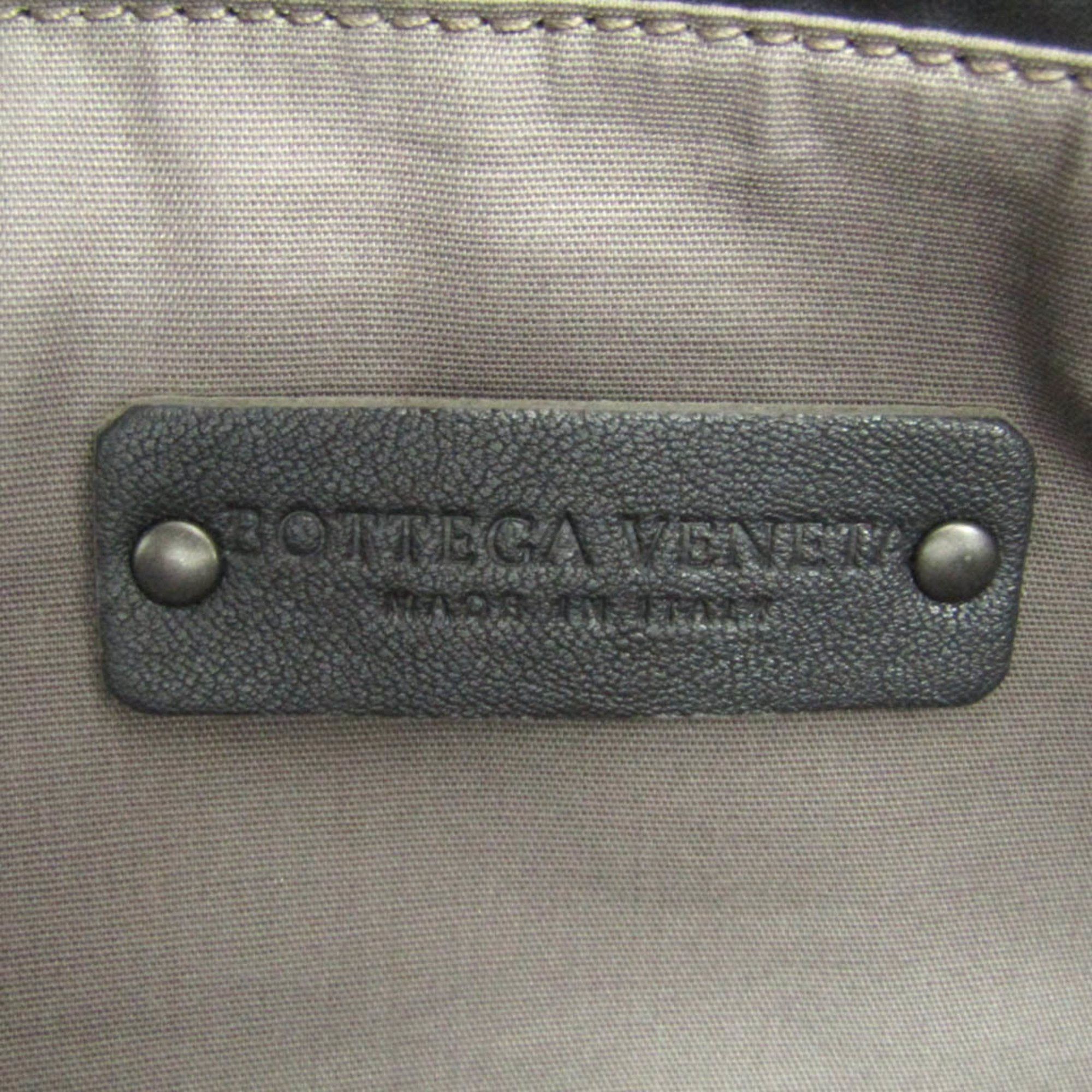 Bottega Veneta Bottega Veneta Intrecciato Women,Men Leather Handbag,Shoulder Bag Cream,Gray Size ONE SIZE - 15 Thumbnail