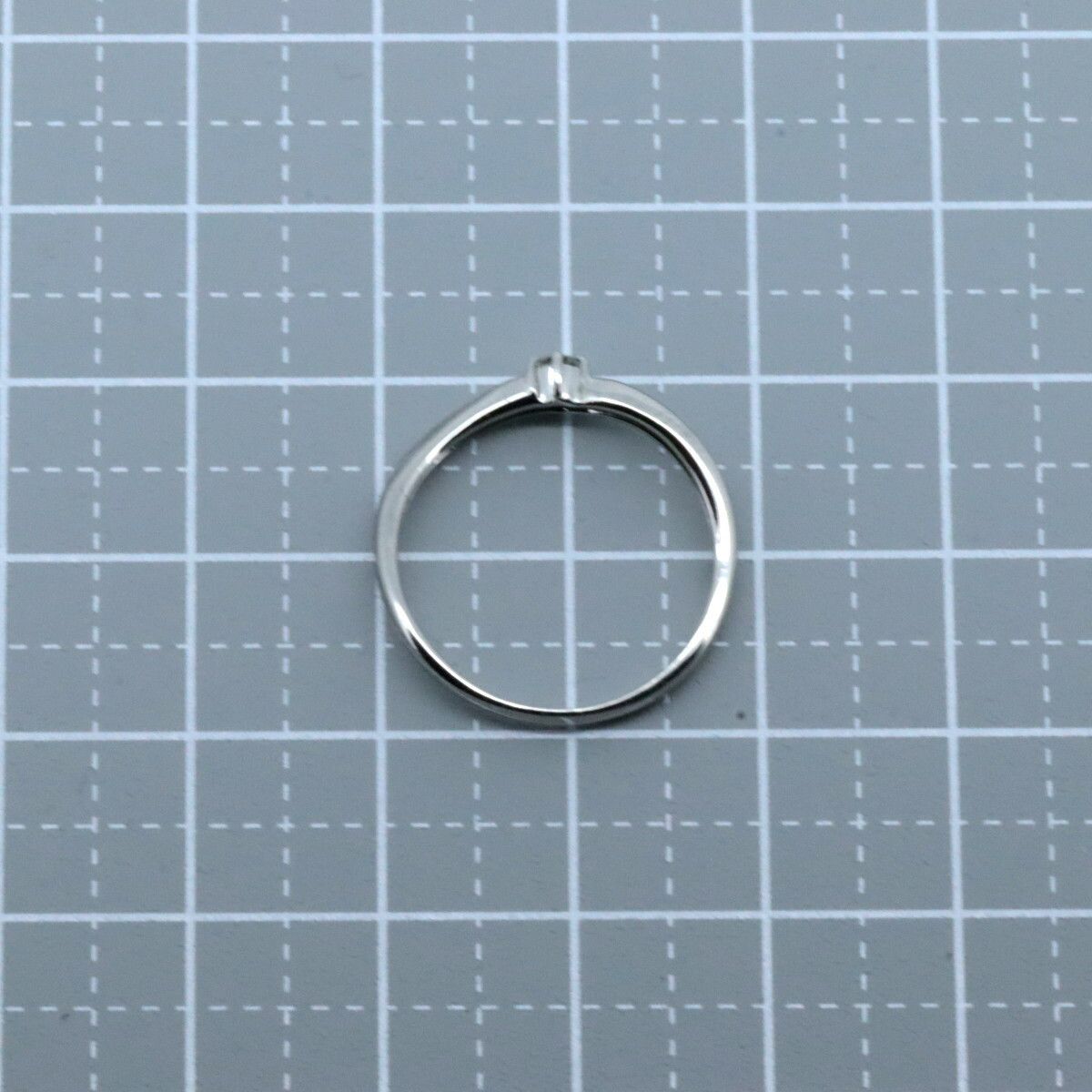 Other LuxUness Vendome Aoyama Diamond Platinum Ring Metal Ring Size ONE SIZE - 2 Thumbnail