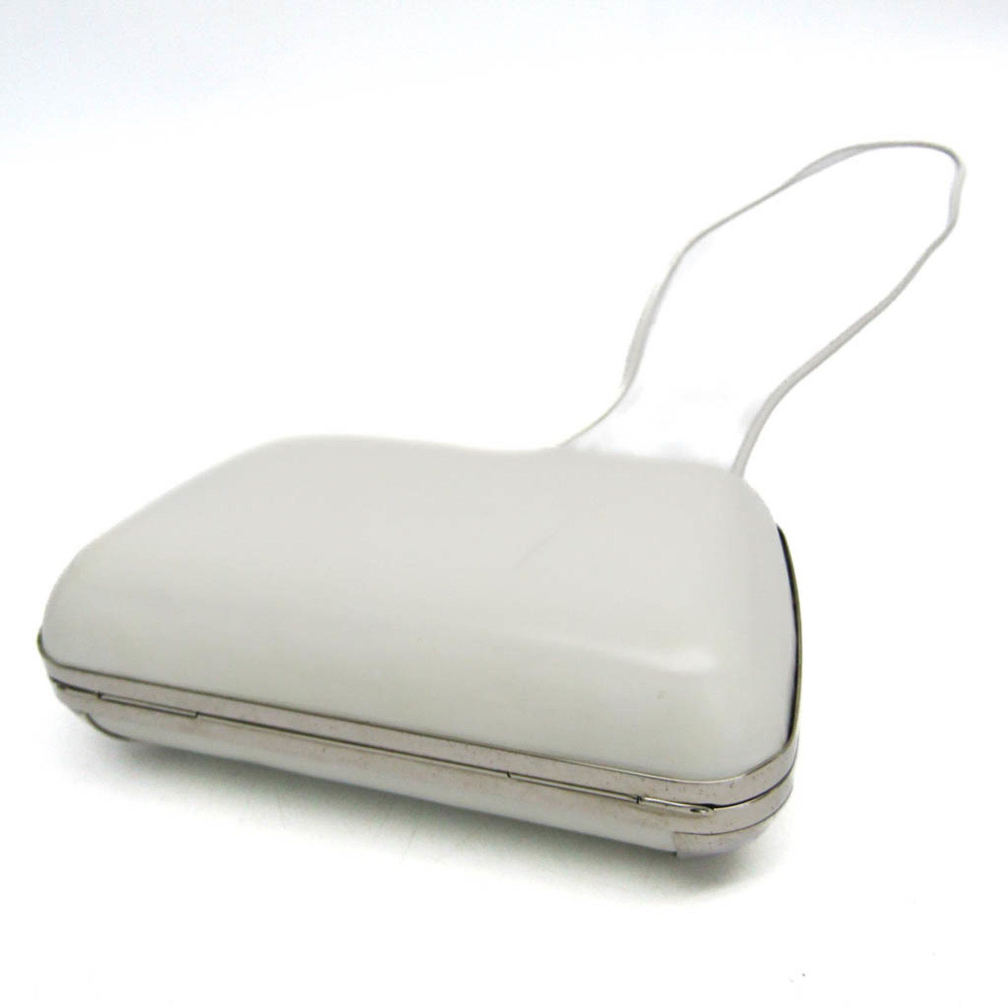 Balenciaga Balenciaga Party Bag 325801 Women's Leather Clutch Bag,Shoulder Bag White Size ONE SIZE - 2 Thumbnail