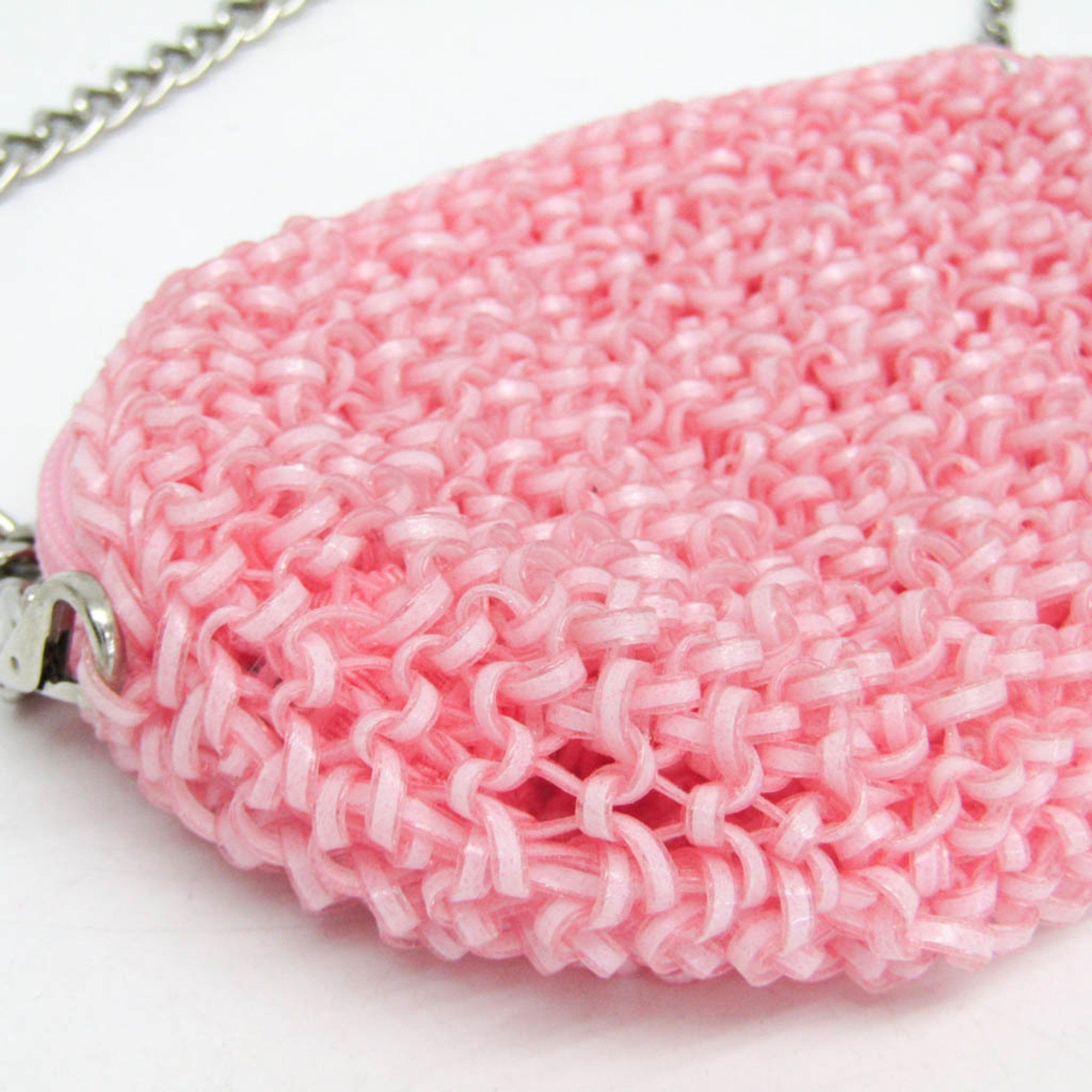 ANTEPRIMA Anteprima Ribbon Women's Wire Pouch,Shoulder Bag Pink Size ONE SIZE - 4 Thumbnail