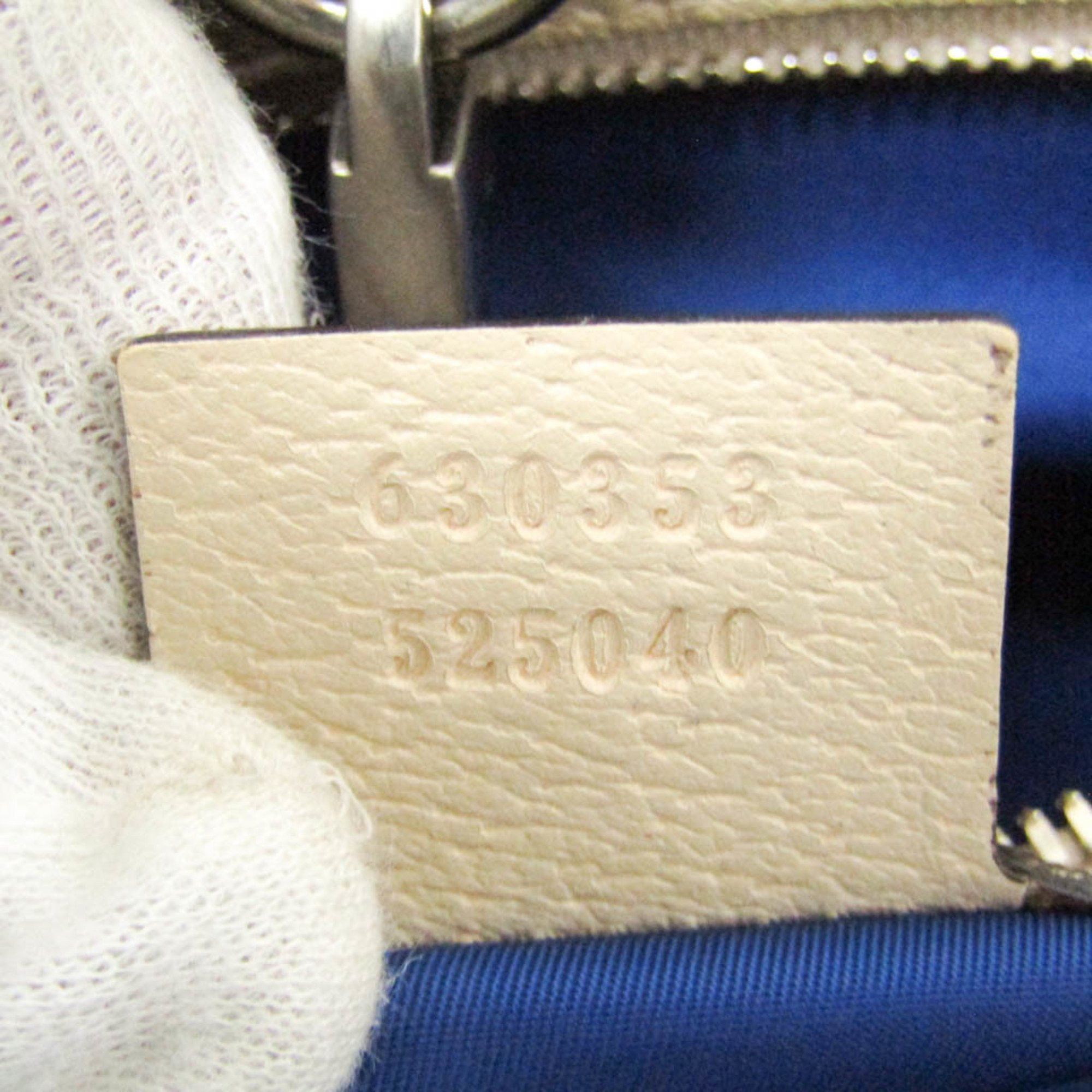 Gucci Gucci Off The Grid GG 630353 Men,Women Nylon Canvas,Leather Handbag,Shoulder Bag Blue,Off-white Size ONE SIZE - 14 Thumbnail