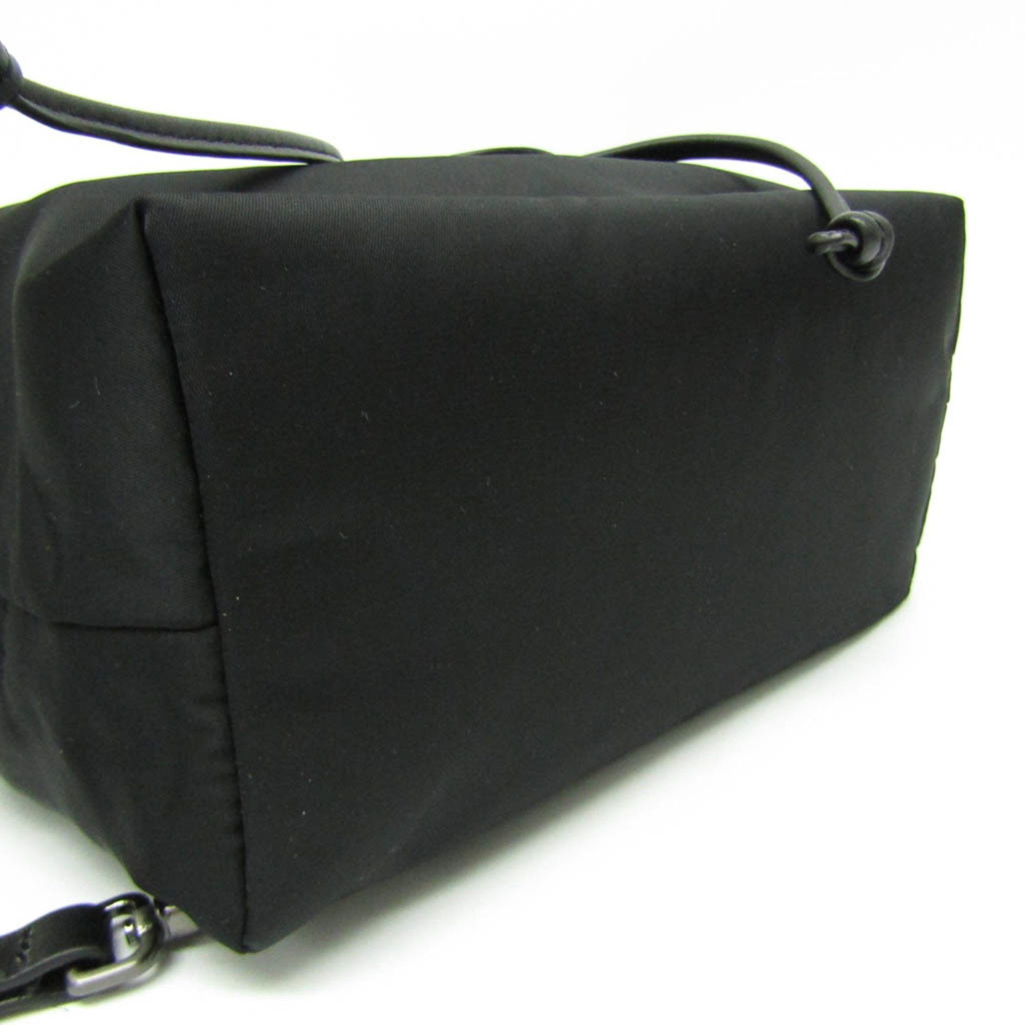 Other Hunting World Purse Women's Nylon,Leather Backpack Black Size ONE SIZE - 4 Thumbnail