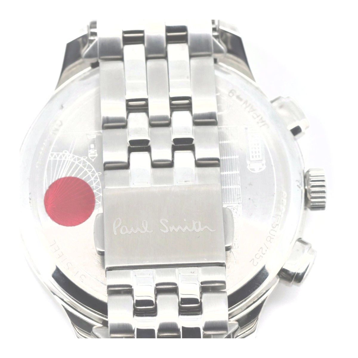 Paul Smith Paul Smith Paul Smith City Classic Stainless Steel Watch Metal Quartz 6521-S087252 Size ONE SIZE - 4 Thumbnail