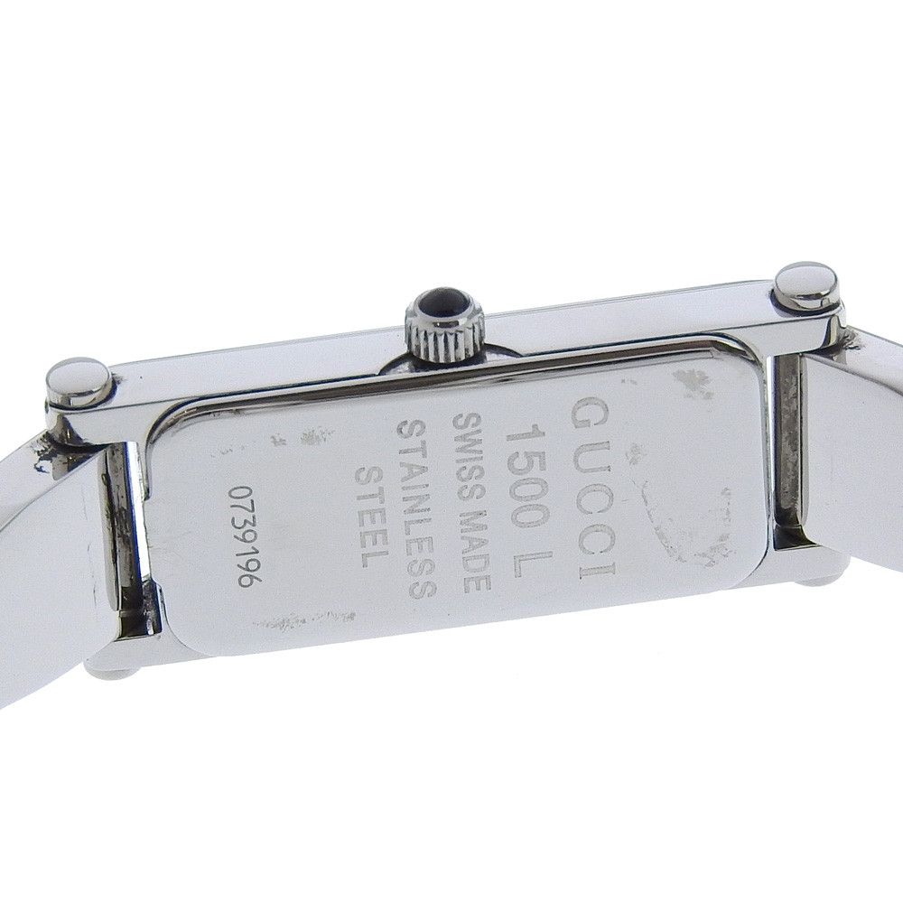 Gucci Gucci Gucci 1500L Stainless Steel Quartz Metal Quartz 1500L DUTY FREE for USA Size ONE SIZE - 5 Thumbnail