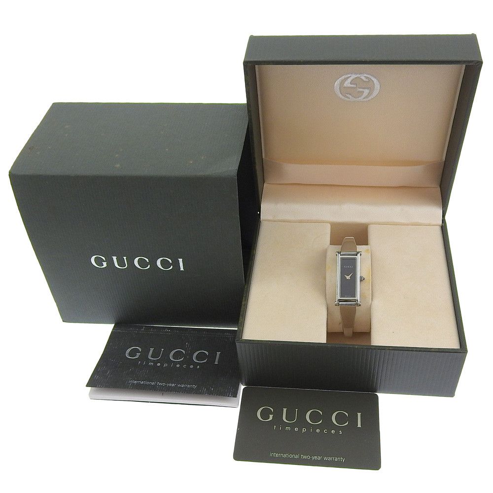 Gucci Gucci Gucci 1500L Stainless Steel Quartz Metal Quartz 1500L DUTY FREE for USA Size ONE SIZE - 7 Thumbnail