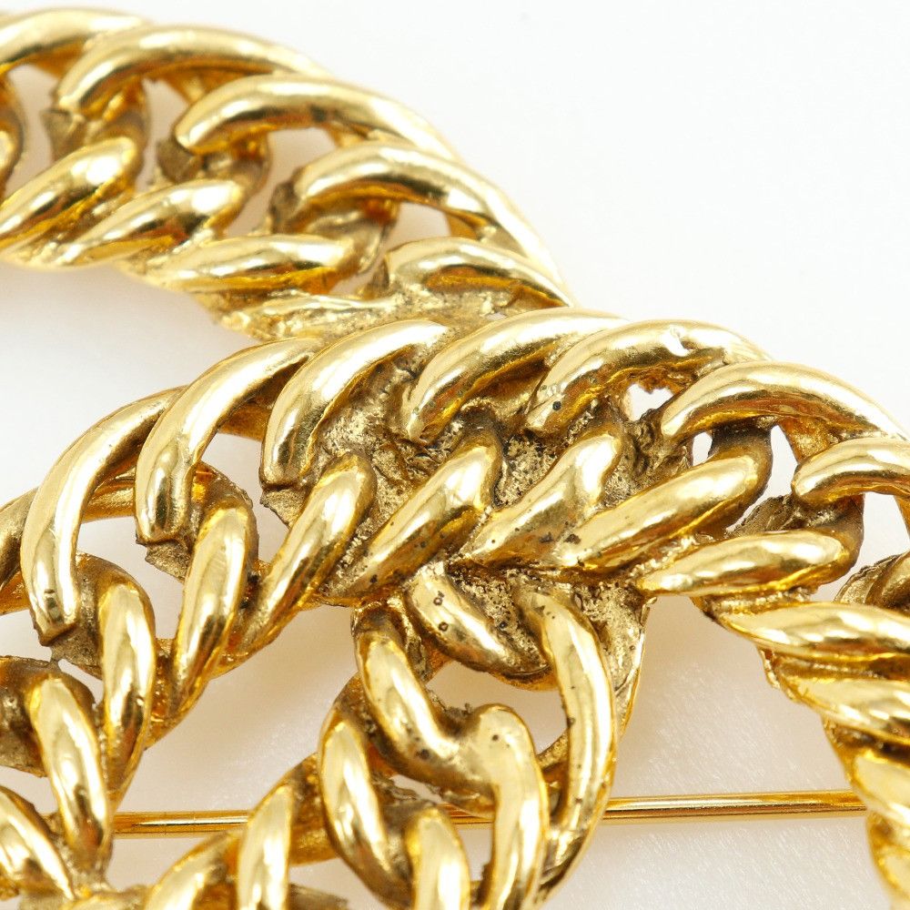Chanel Chanel Chanel Chain Coco Mark Brooch Metal Brooch DUTY FREE for USA Size ONE SIZE - 4 Thumbnail