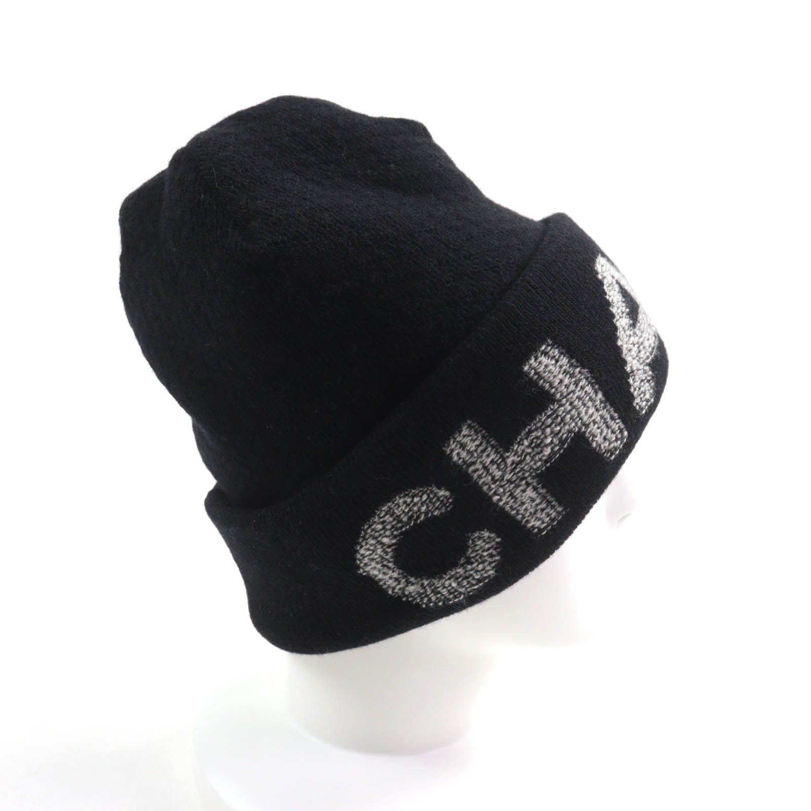Chanel Chanel Chanel Logo design Wool Cashmere Knit Cap Others Hats Size ONE SIZE - 6 Thumbnail