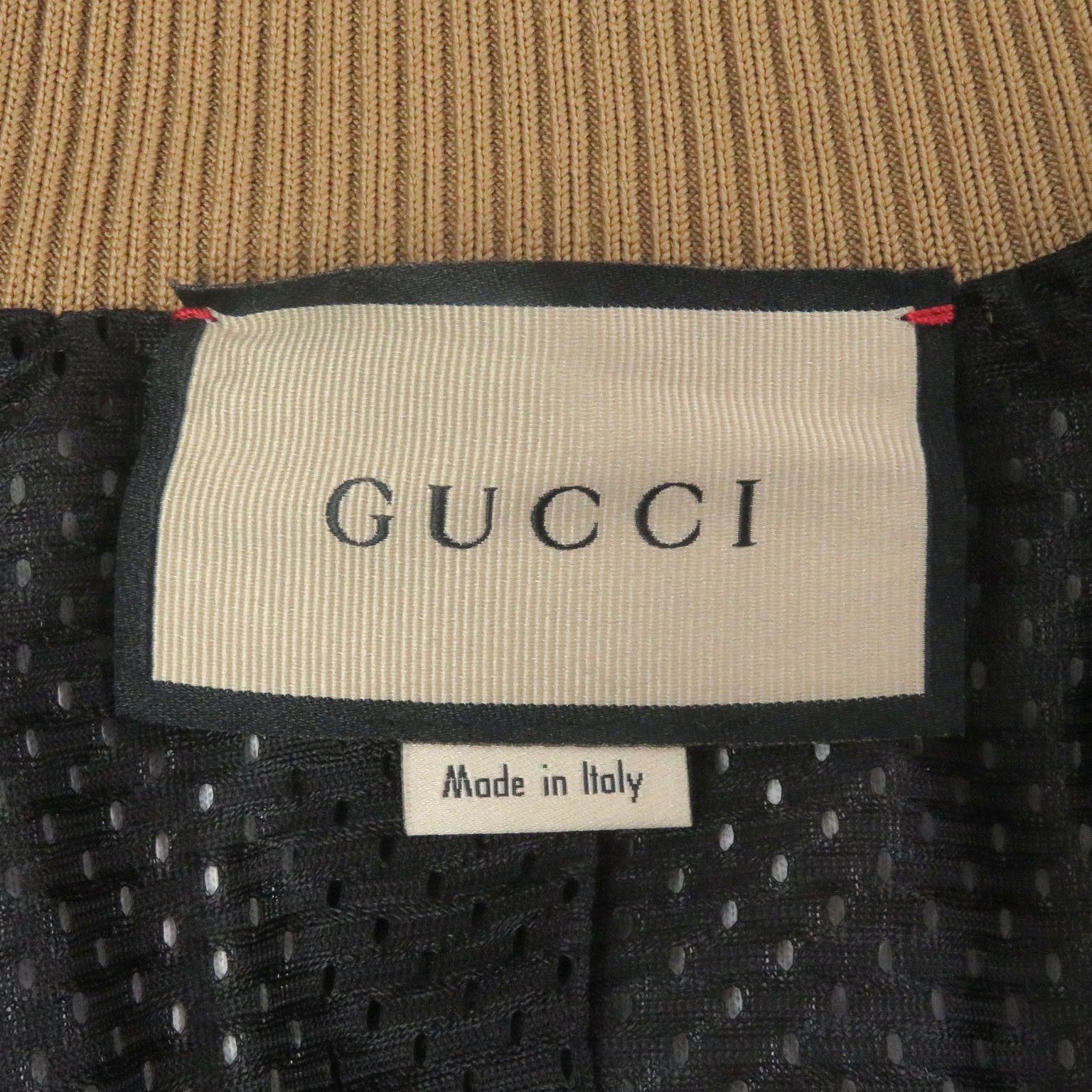 Gucci Gucci Gucci Ken Scott All-over Logo Polyester Cotton Track Jacket Cotton Tops 645217 DUTY FREE for USA Size ONE SIZE - 7 Thumbnail