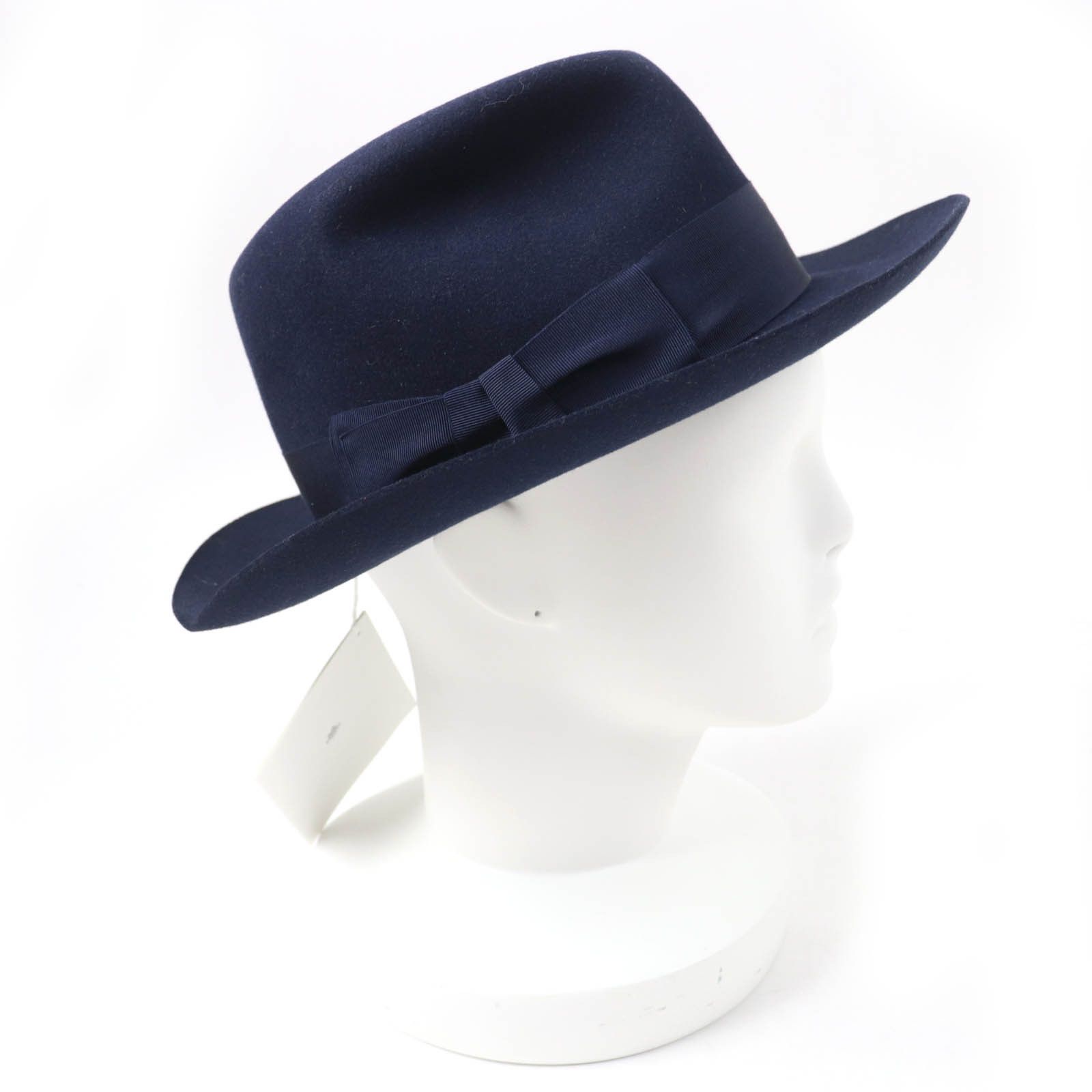 Hermes Hermes Hermes Rabbit felt Leather and Felt Hat Leather Hats DUTY FREE for USA Size ONE SIZE - 5 Thumbnail