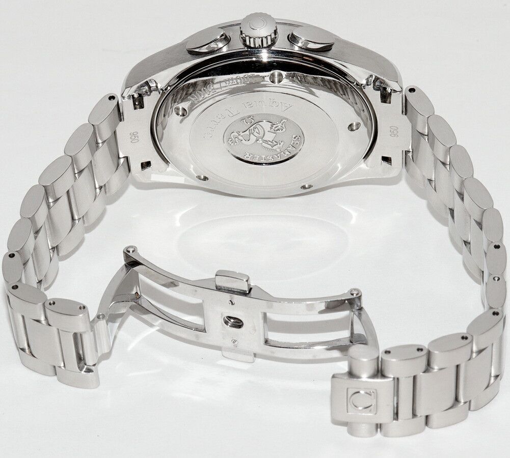 Omega Omega Omega Seamaster Aqua Terra Chronograph Stainless Steel Metal Automatic 2512.50 Size ONE SIZE - 2 Thumbnail