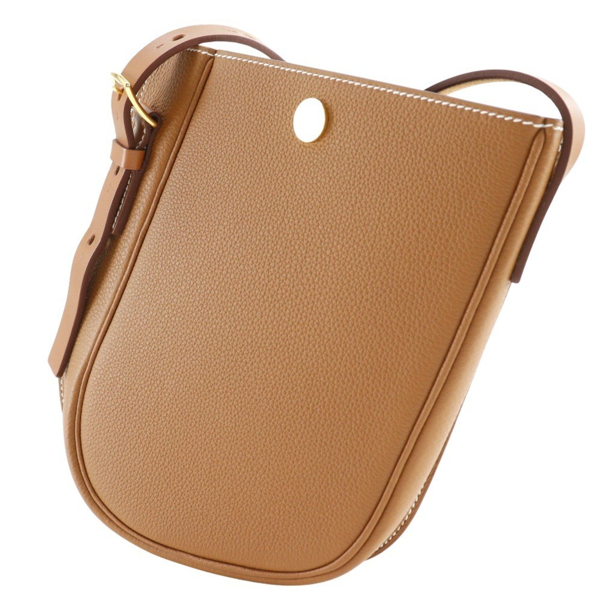 Hermes Hermes Perspective Cavalier 21 Shoulder Bag Togo Gold 2022 Brown U Snap Button Unisex Size ONE SIZE - 2 Thumbnail