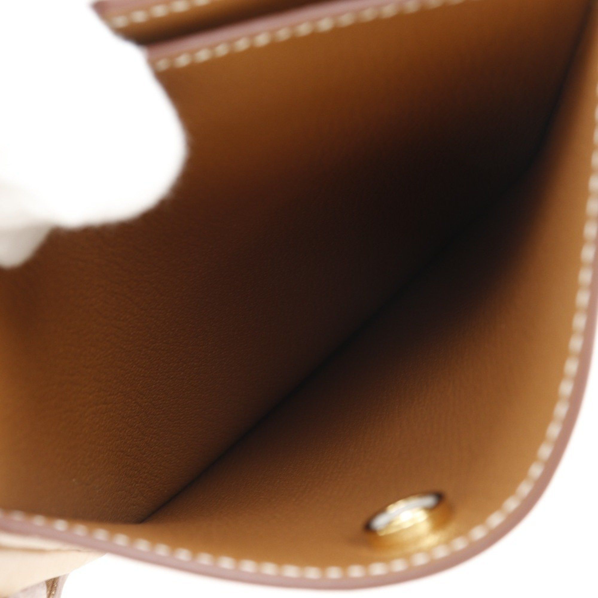 Hermes Hermes Perspective Cavalier 21 Shoulder Bag Togo Gold 2022 Brown U Snap Button Unisex Size ONE SIZE - 7 Thumbnail