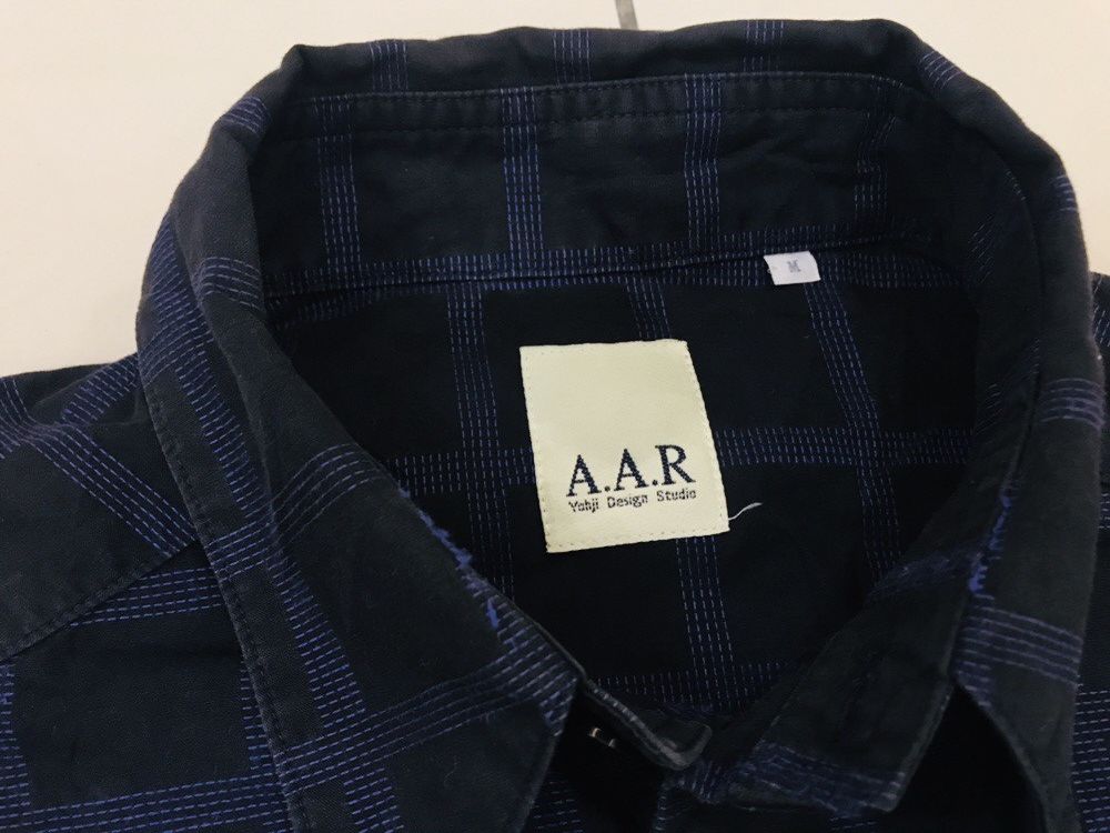 Yohji Yamamoto AAR Yohji Yamamoto Flannel Shirt Size US M / EU 48-50 / 2 - 2 Thumbnail