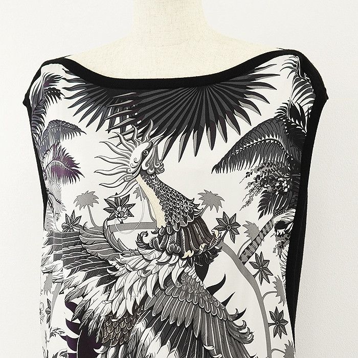 Hermes Hermes Hermes Mythical Phoenix Twillon Knit Sleeveless Top Others Tops DUTY FREE for USA Size ONE SIZE - 2 Thumbnail