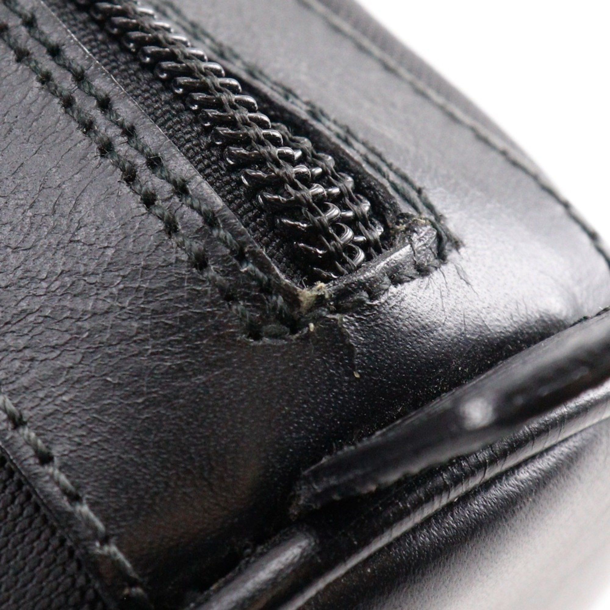 Gucci GUCCI Bamboo Pouch Nylon Canvas Black Unisex Size ONE SIZE - 8 Thumbnail
