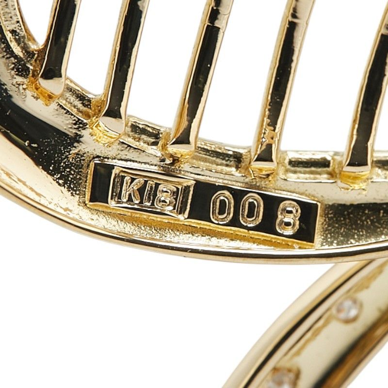 Other LuxUness Au750 Diamond 2way Brooch Pendant Crocodile skin Brooch Size ONE SIZE - 3 Thumbnail