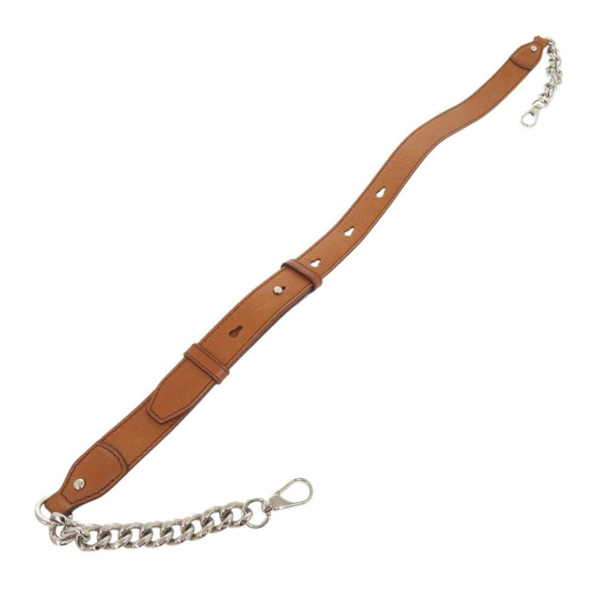 Tod's Tod's Shoulder Strap Leather Chain Brown 0553TOD'S Size ONE SIZE - 4 Thumbnail