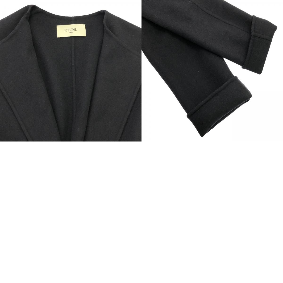 Celine Celine Celine Cashmere Coat Outerwear Natural Material Outerwear Size ONE SIZE - 10 Thumbnail