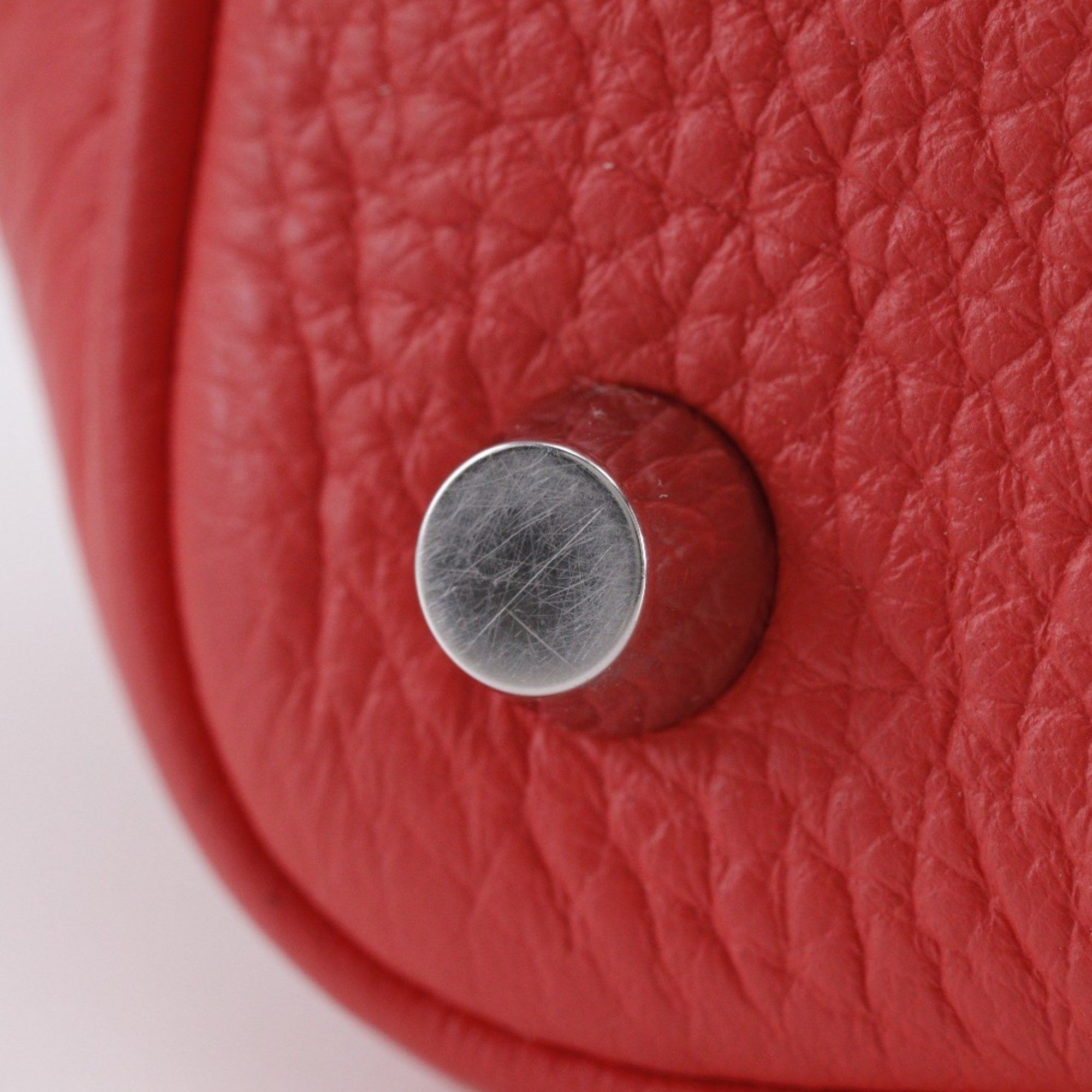 Hermes HERMES Picotin Lock 18 PM Handbag Taurillon Clemence Rouge Pivoine 2012 Pink / □P Belt Clasp Loc18K Women's Size ONE SIZE - 12 Thumbnail