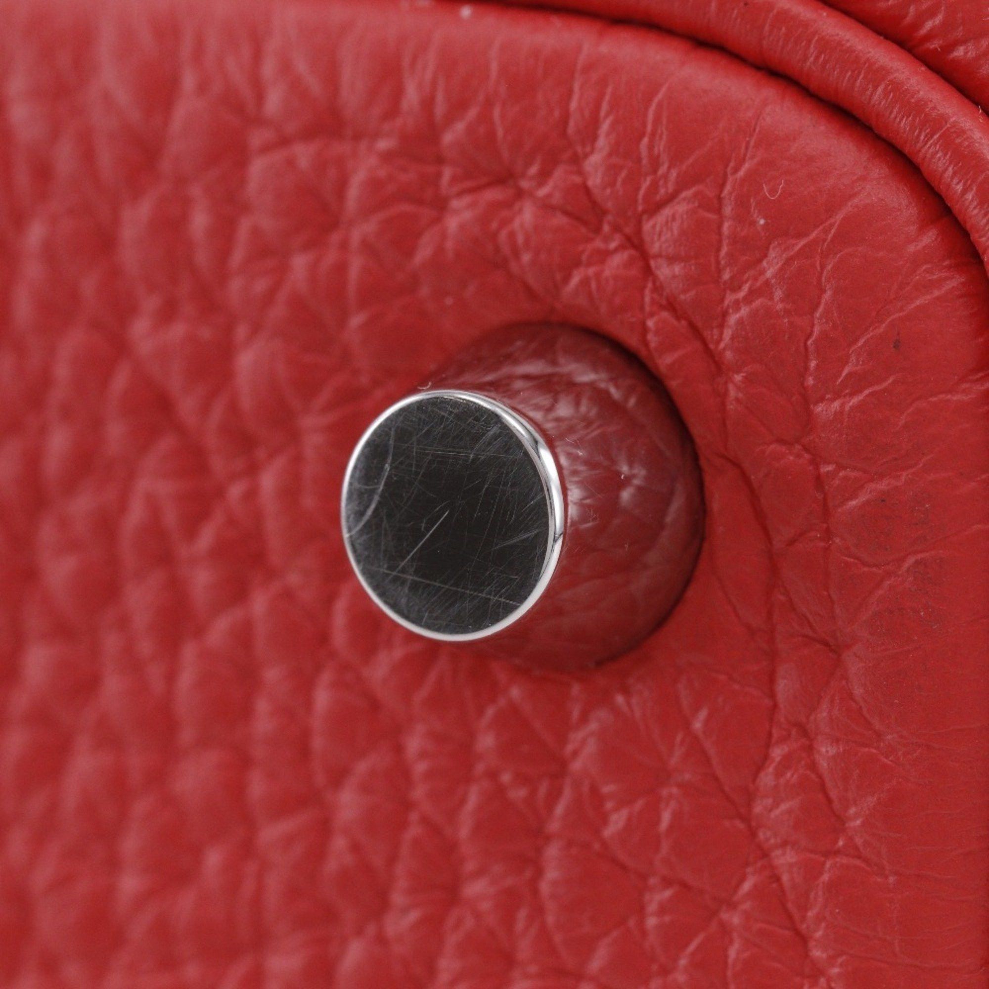 Hermes HERMES Picotin Lock 18 PM Handbag Taurillon Clemence Rouge Pivoine 2012 Pink / □P Belt Clasp Loc18K Women's Size ONE SIZE - 13 Thumbnail