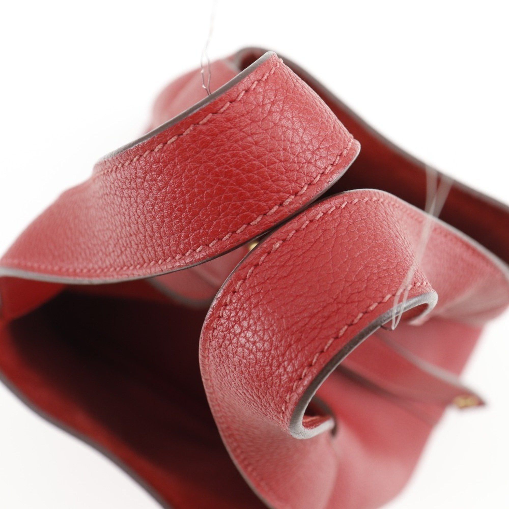 Hermes Hermes Picotin Lock 18 PM Handbag x Taurillon Maurice 2018 Red / C Belt Clasp Loc18K Women's Size ONE SIZE - 5 Thumbnail