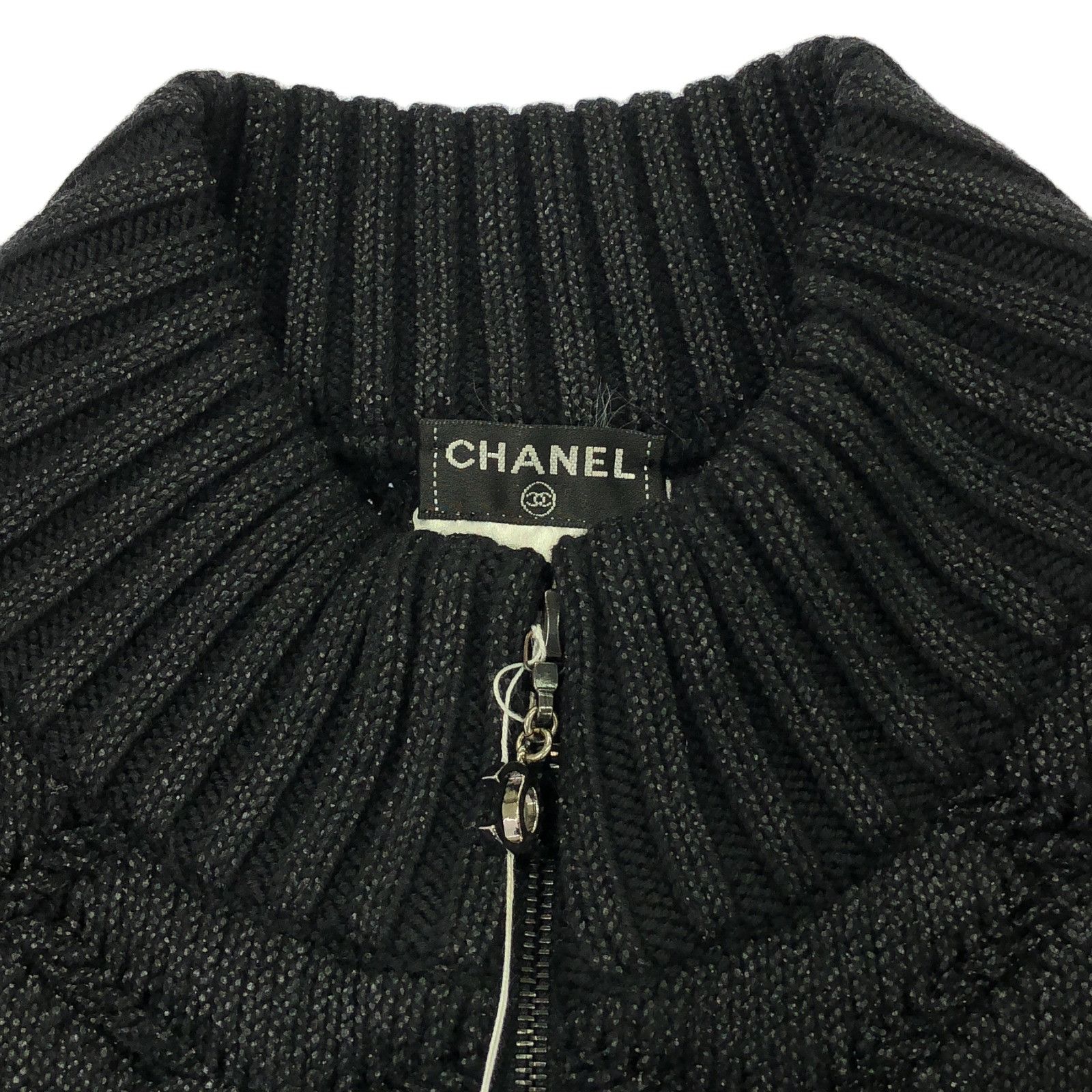 Chanel Chanel Chanel Jacket Wool Jacket Leather Outerwear P36588K02286 Size ONE SIZE - 5 Thumbnail
