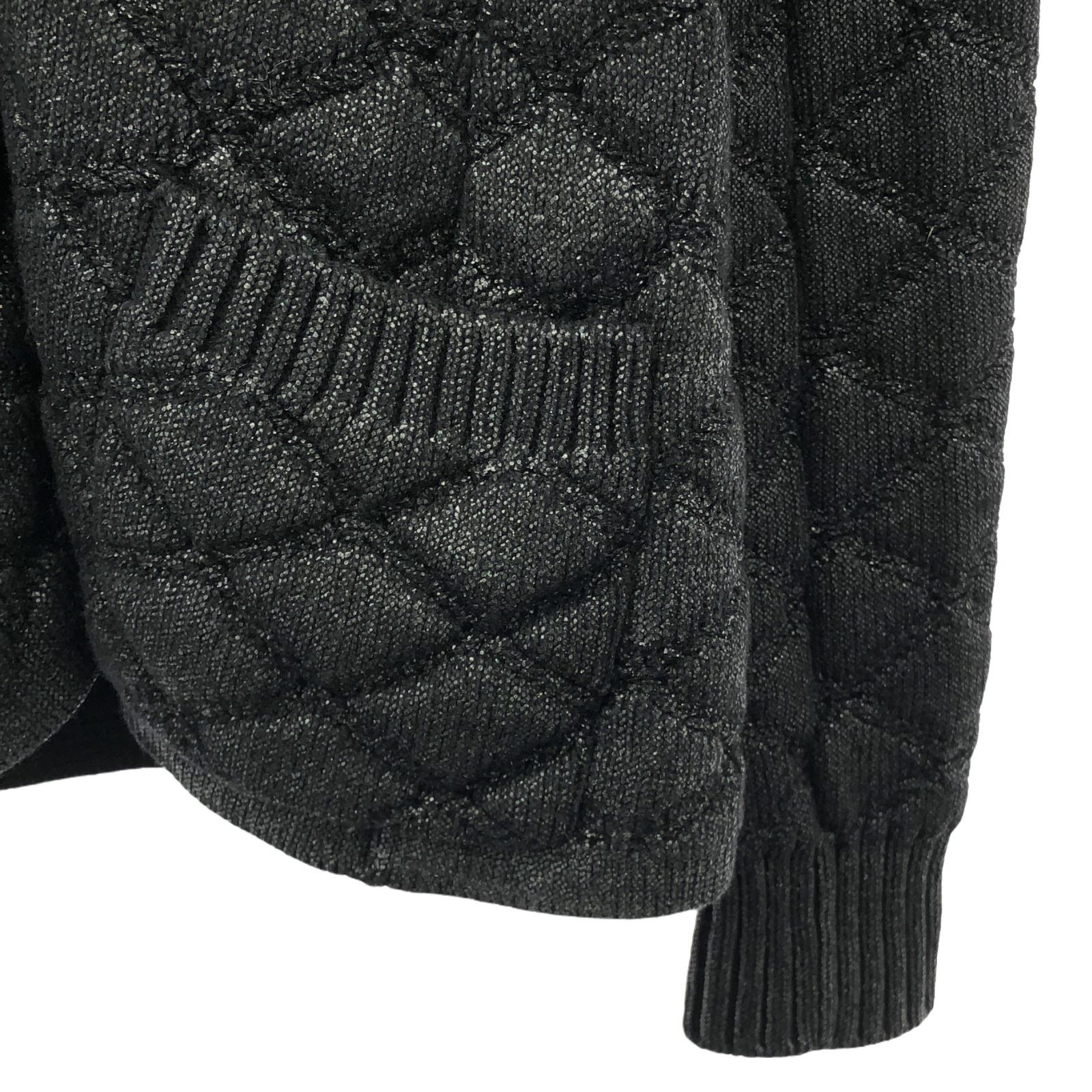 Chanel Chanel Chanel Jacket Wool Jacket Leather Outerwear P36588K02286 Size ONE SIZE - 4 Thumbnail