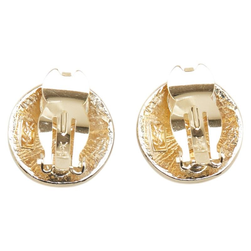 Yves Saint Laurent Yves Saint Laurent Saint Laurent Earrings Metal Earrings DUTY FREE for USA Size ONE SIZE - 3 Thumbnail