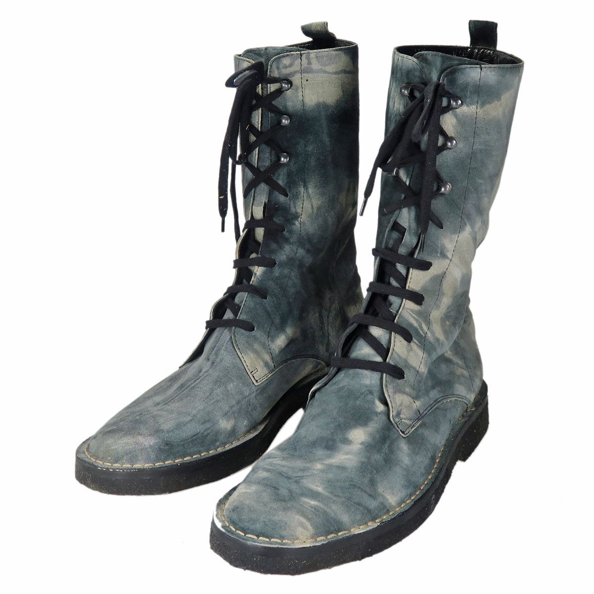 Ann Demeulemeester tie & dye boots Size US 8 / EU 41 - 1 Thumbnail