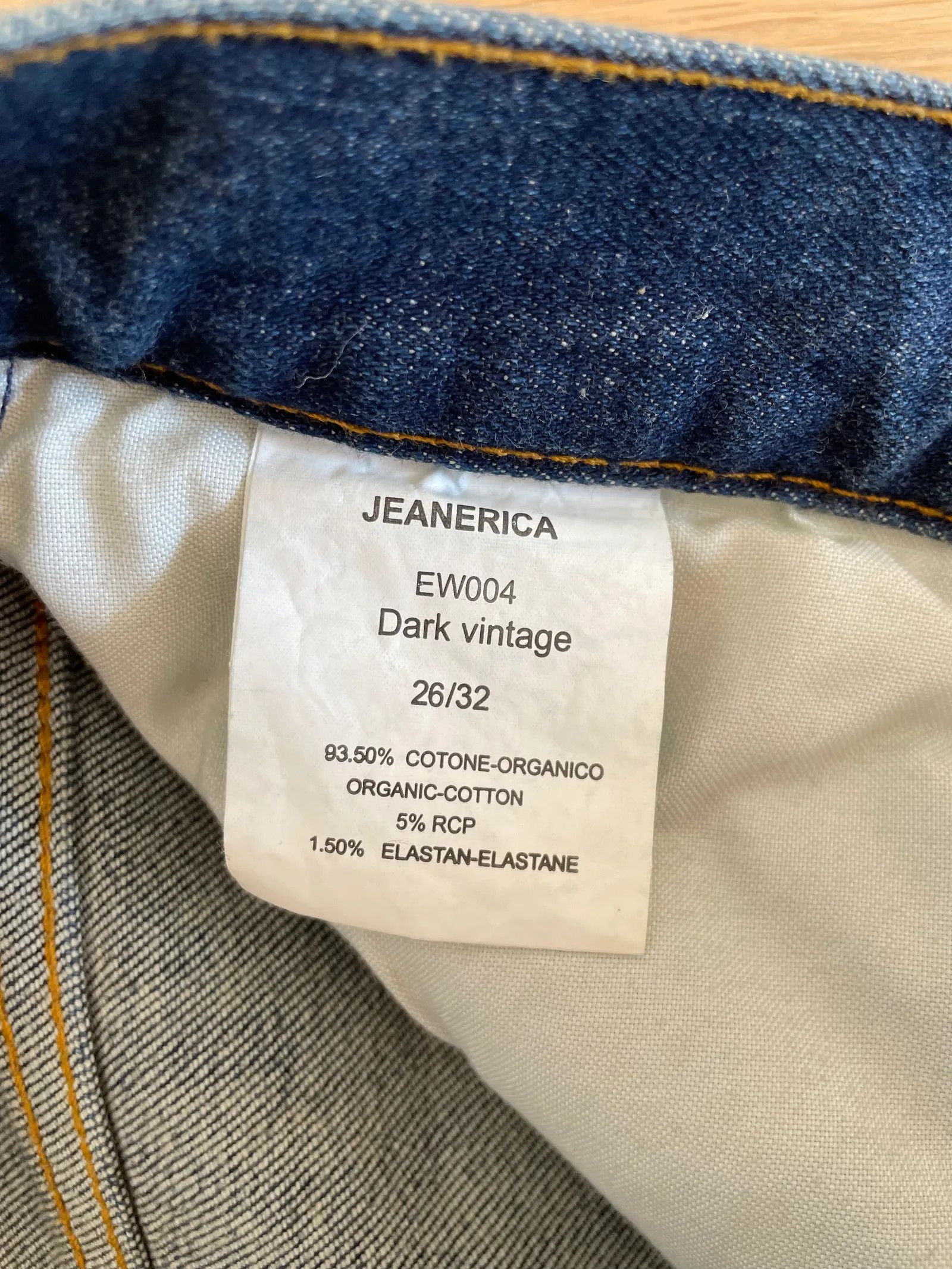 JEANERICA JEANERICA Eiffel (EW004) Jeans Size 26" / US 2 / IT 38 - 2 Thumbnail