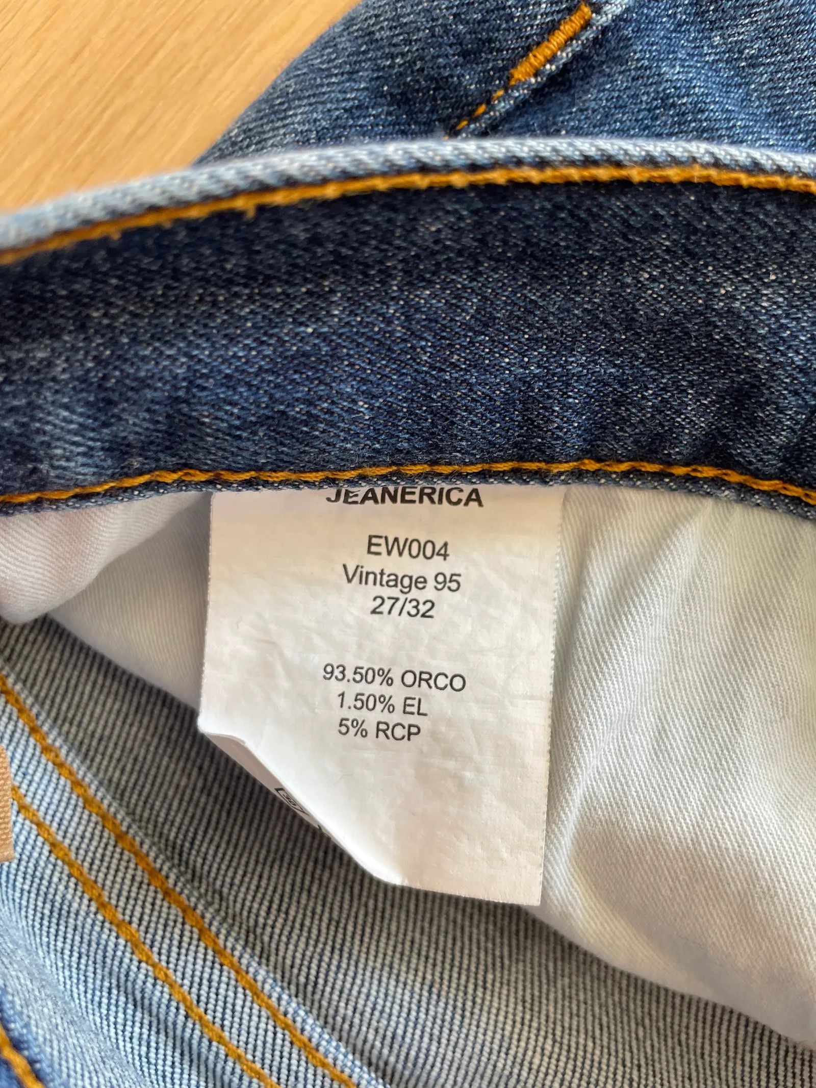JEANERICA JEANERICA Eiffel (EW004) Jeans Size 27" / US 4 / IT 40 - 2 Thumbnail