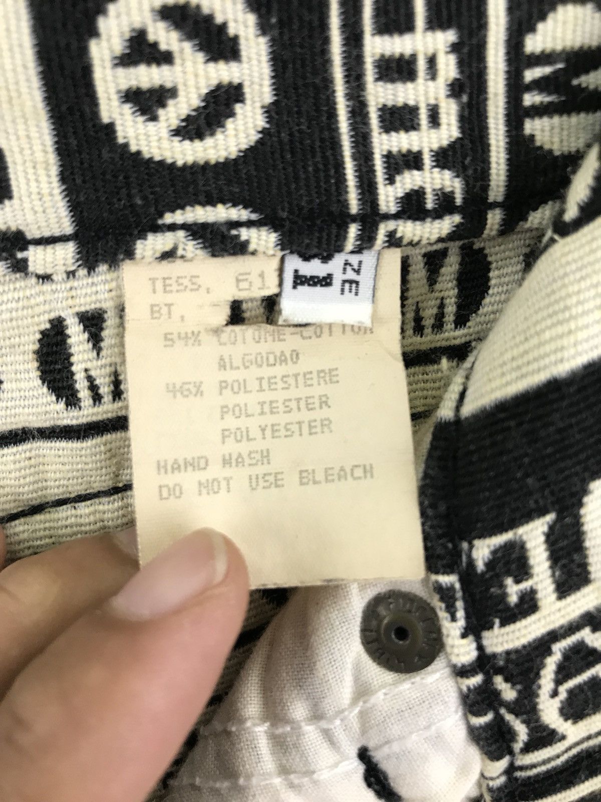 Moschino Moschino Jeans All Overprint Size US 30 / EU 46 - 10 Thumbnail