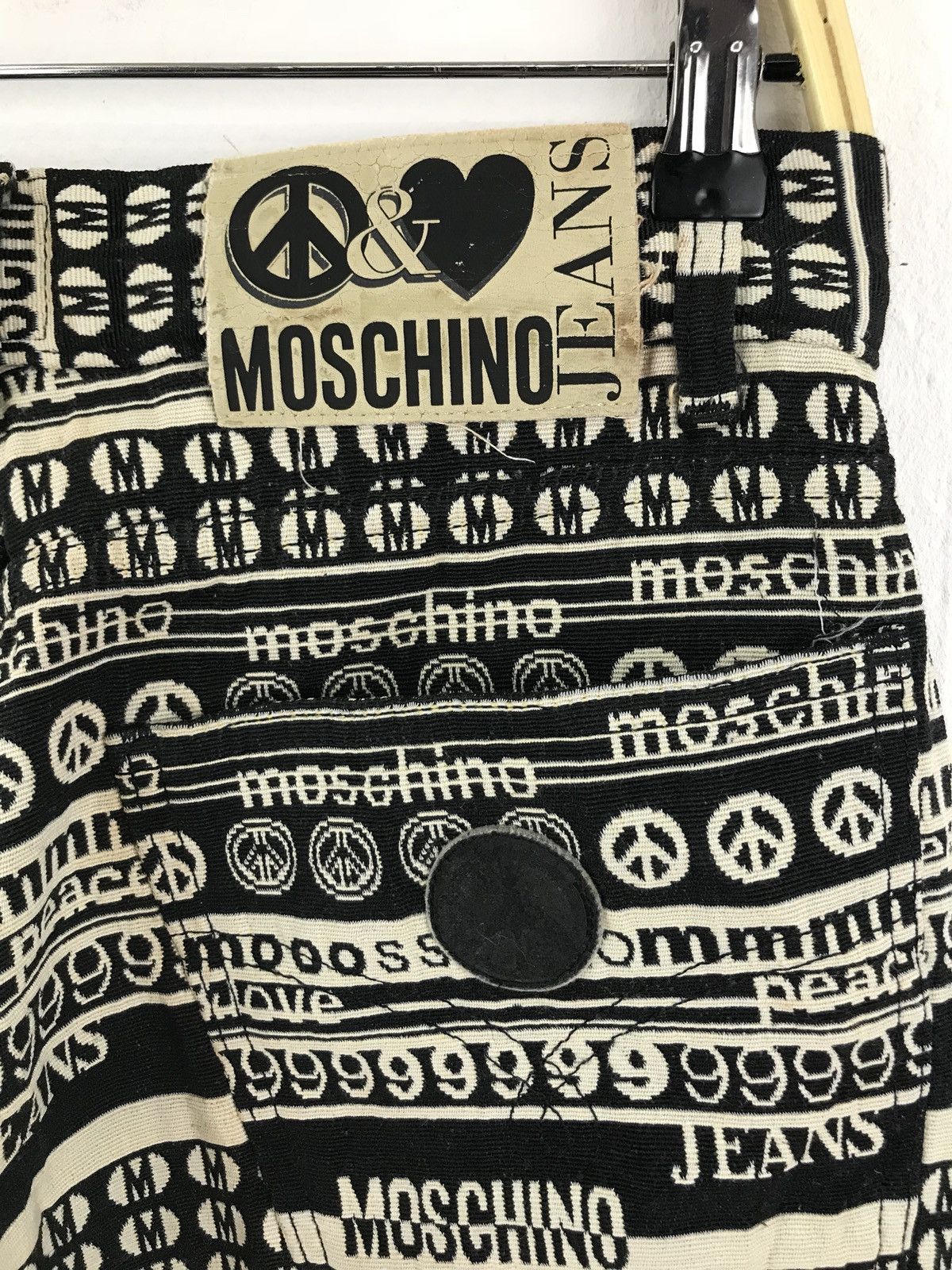 Moschino Moschino Jeans All Overprint Size US 30 / EU 46 - 5 Thumbnail
