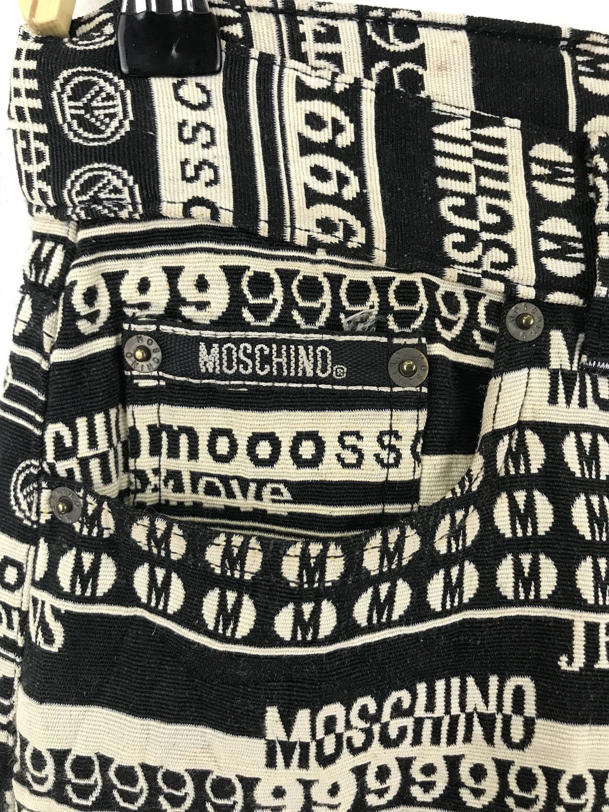 Moschino Moschino Jeans All Overprint Size US 30 / EU 46 - 6 Thumbnail