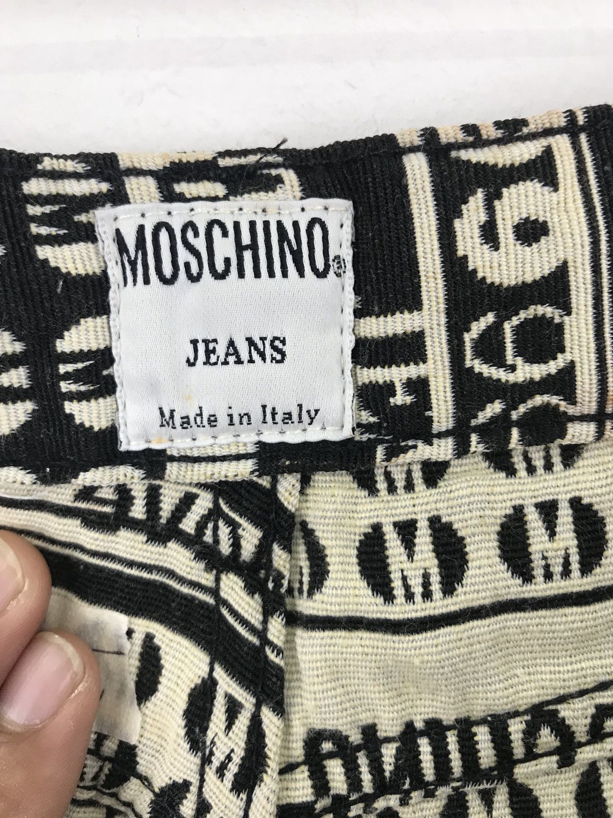 Moschino Moschino Jeans All Overprint Size US 30 / EU 46 - 9 Thumbnail