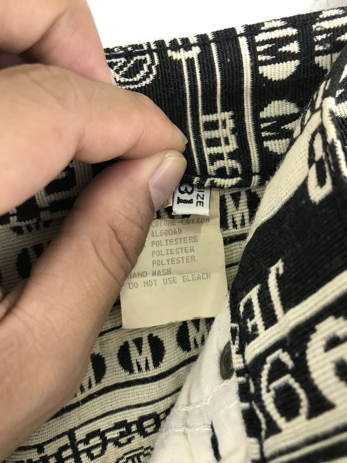 Moschino Moschino Jeans All Overprint Size US 30 / EU 46 - 12 Thumbnail