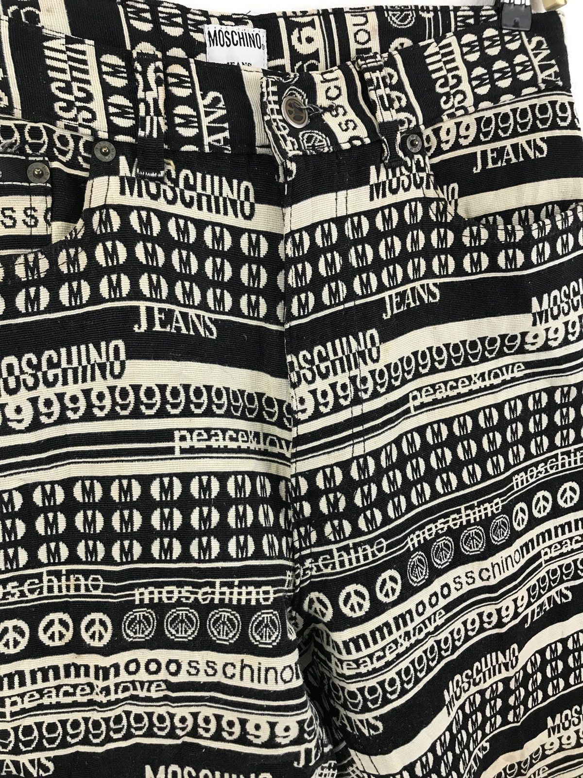Moschino Moschino Jeans All Overprint Size US 30 / EU 46 - 7 Thumbnail