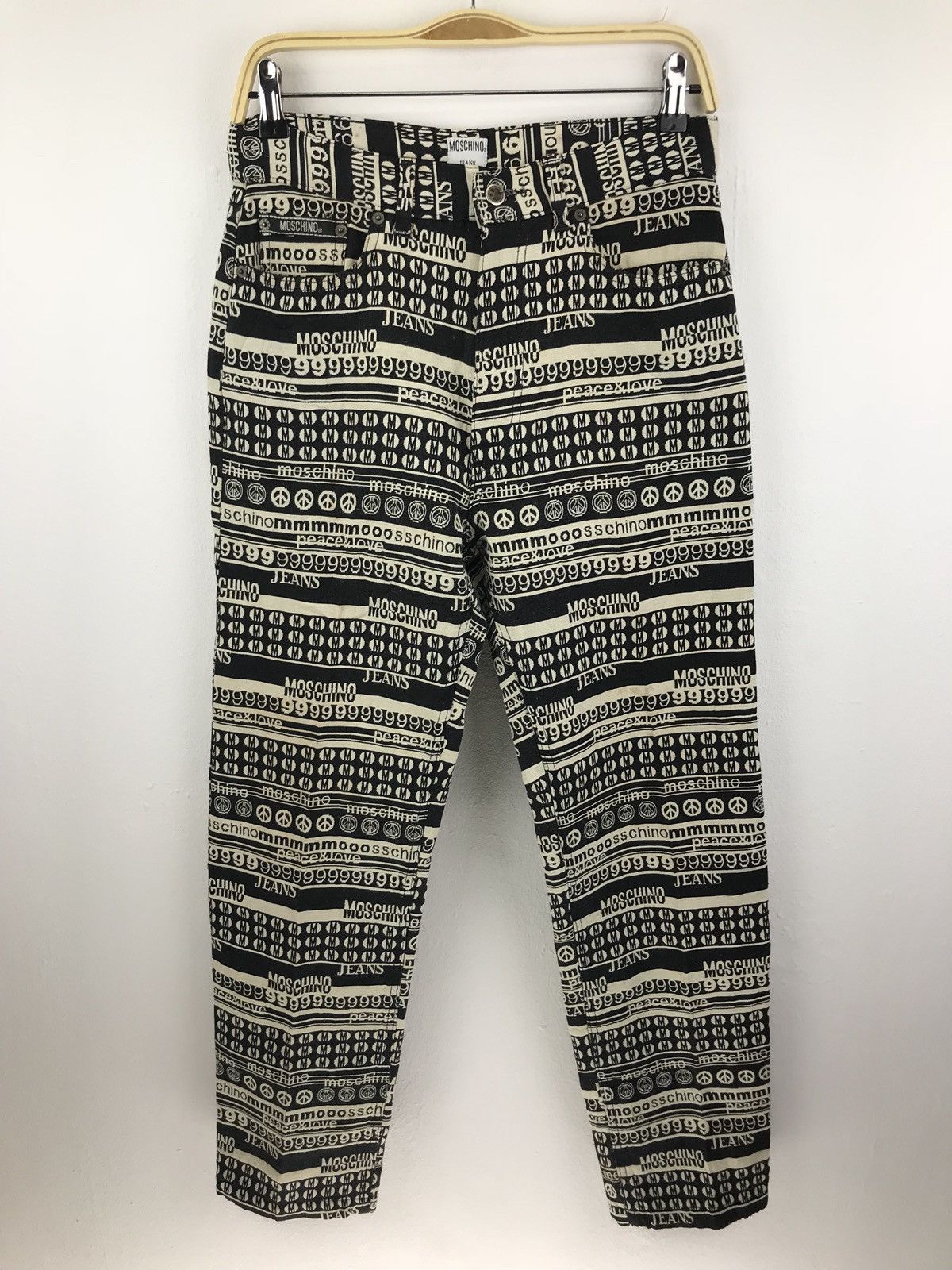Moschino Moschino Jeans All Overprint Size US 30 / EU 46 - 1 Thumbnail