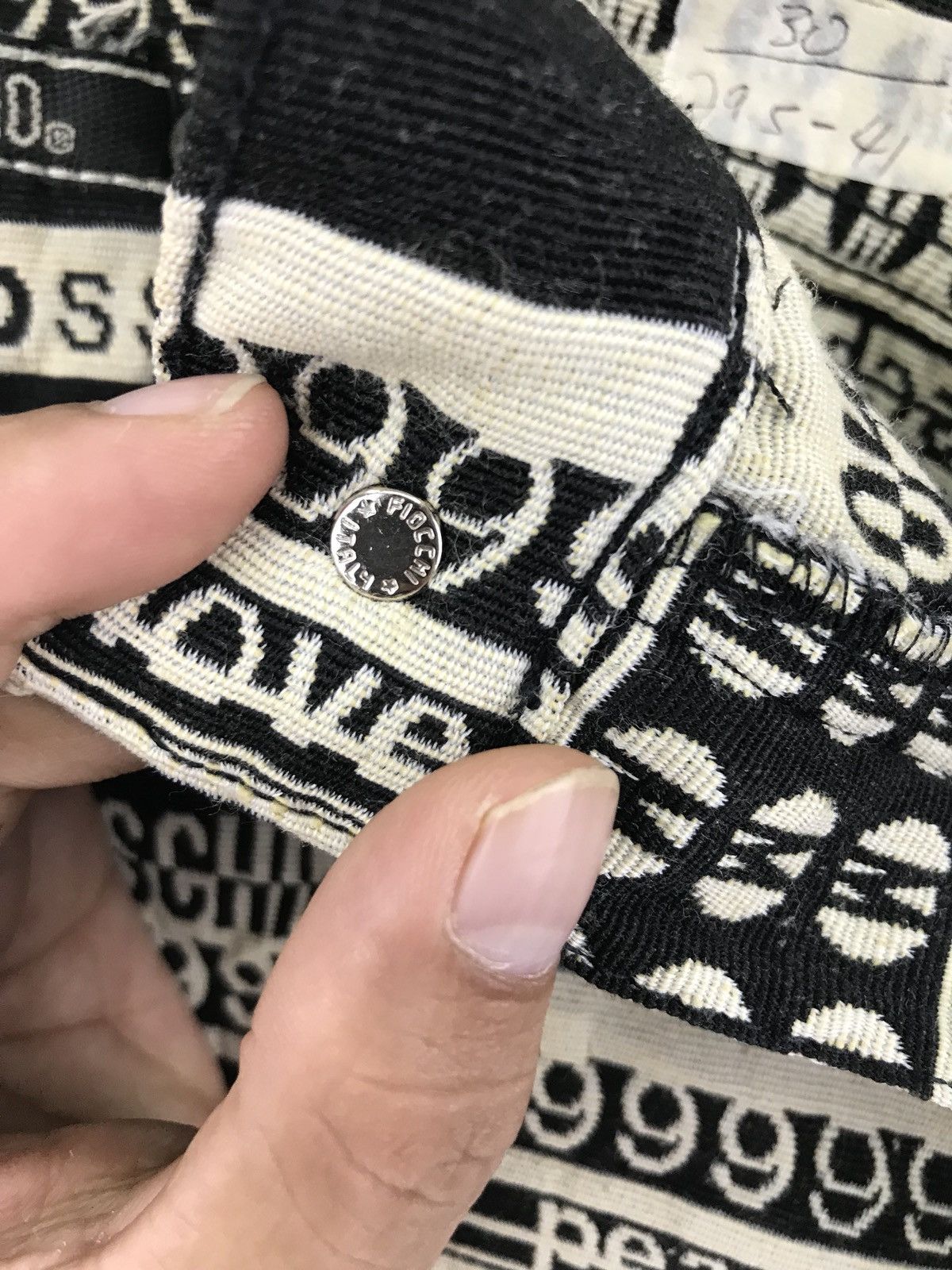 Moschino Moschino Jeans All Overprint Size US 30 / EU 46 - 8 Thumbnail